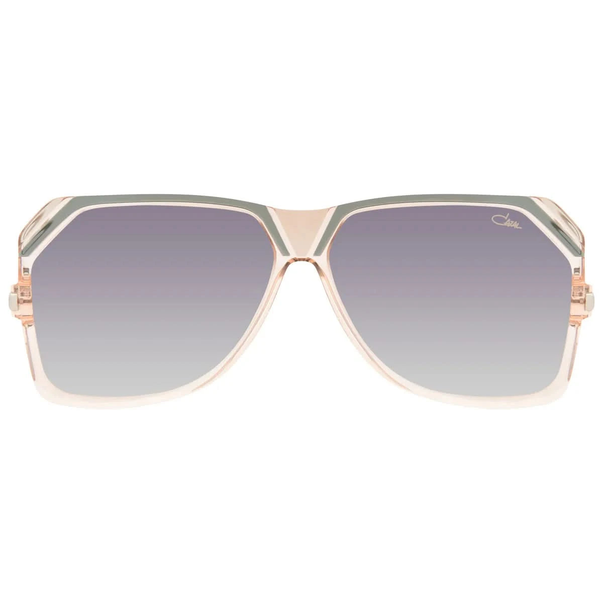Elegante Cazal Eyewear Sonnenbrille Modell 186/3 mit markantem, schwarzem Rahmen und goldenen Akzenten, erhältlich bei Brillen Schneider, Ihrem Optik- und Augenoptiker in München