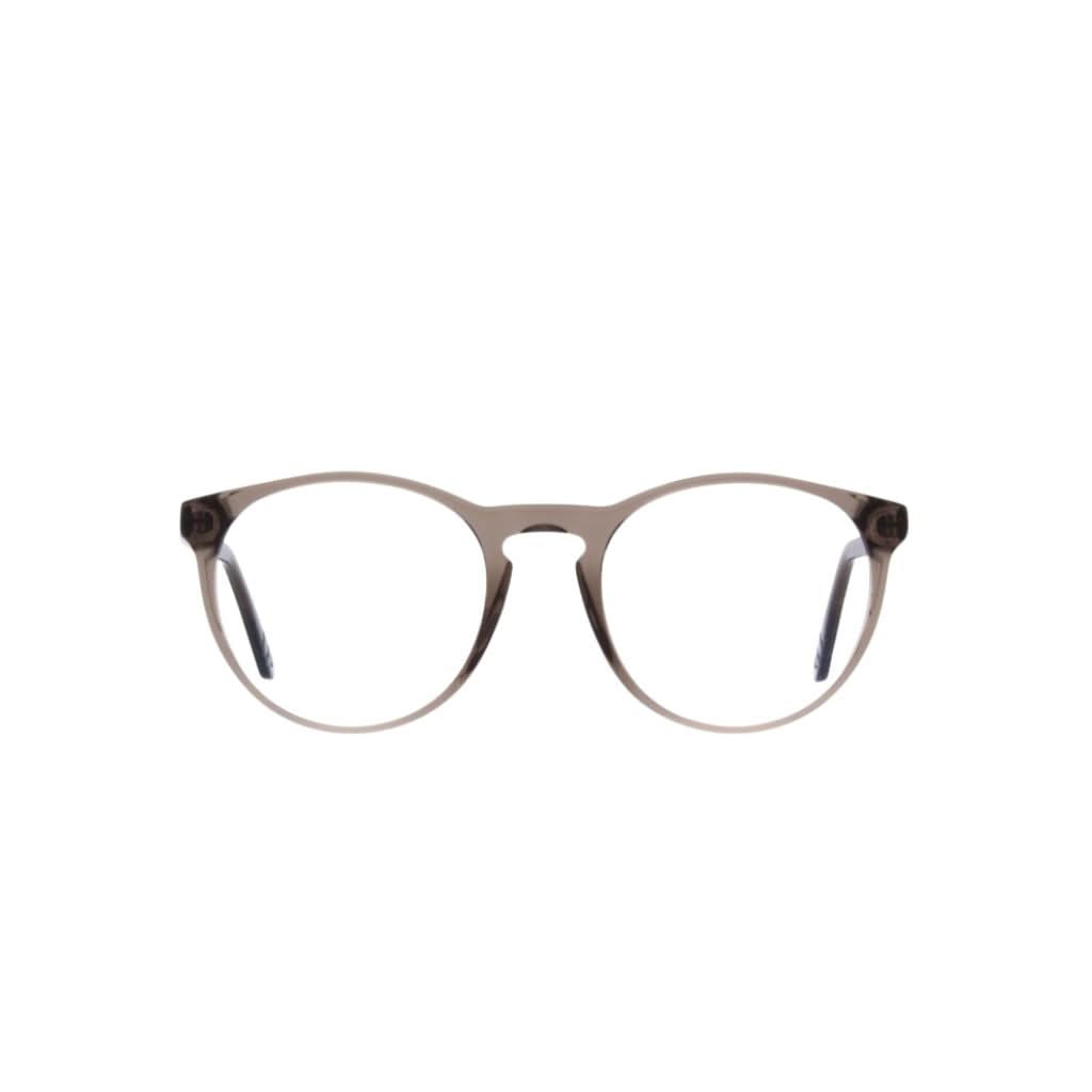 Andy Wolf Brille Mars 4631 Transparent Braun – Frontansicht elegante Acetatfassung, handgefertigt bei Optik Bartholomä München Maxvorstadt