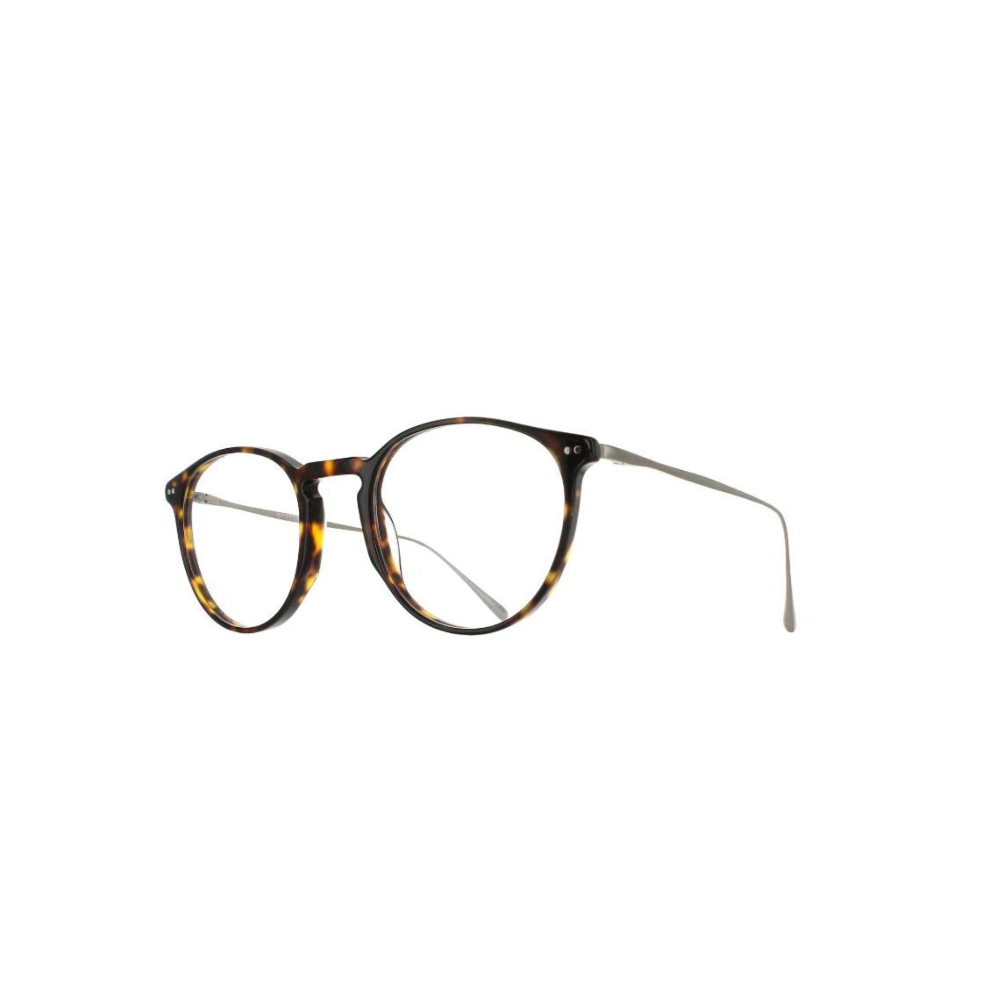 Brett Eyewear BIG MILES C05 Brille Seitenansicht Acetat Edelstahl Bügel Havanna braun silber Panto Herren München Optiker Optik Bartholomä