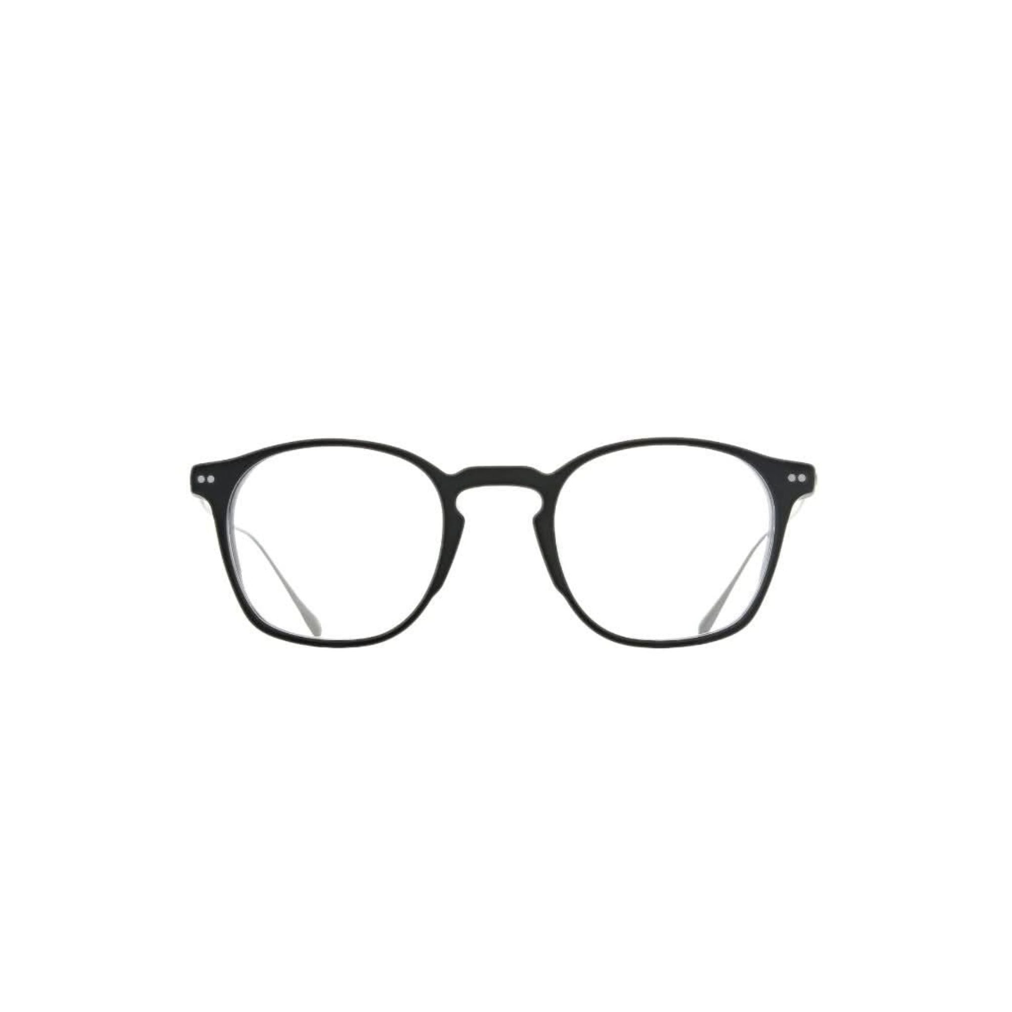 Brett Eyewear BILL C03 Brille Frontansicht Herren eckige Form schwarz silber München Optiker Optik Bartholomä