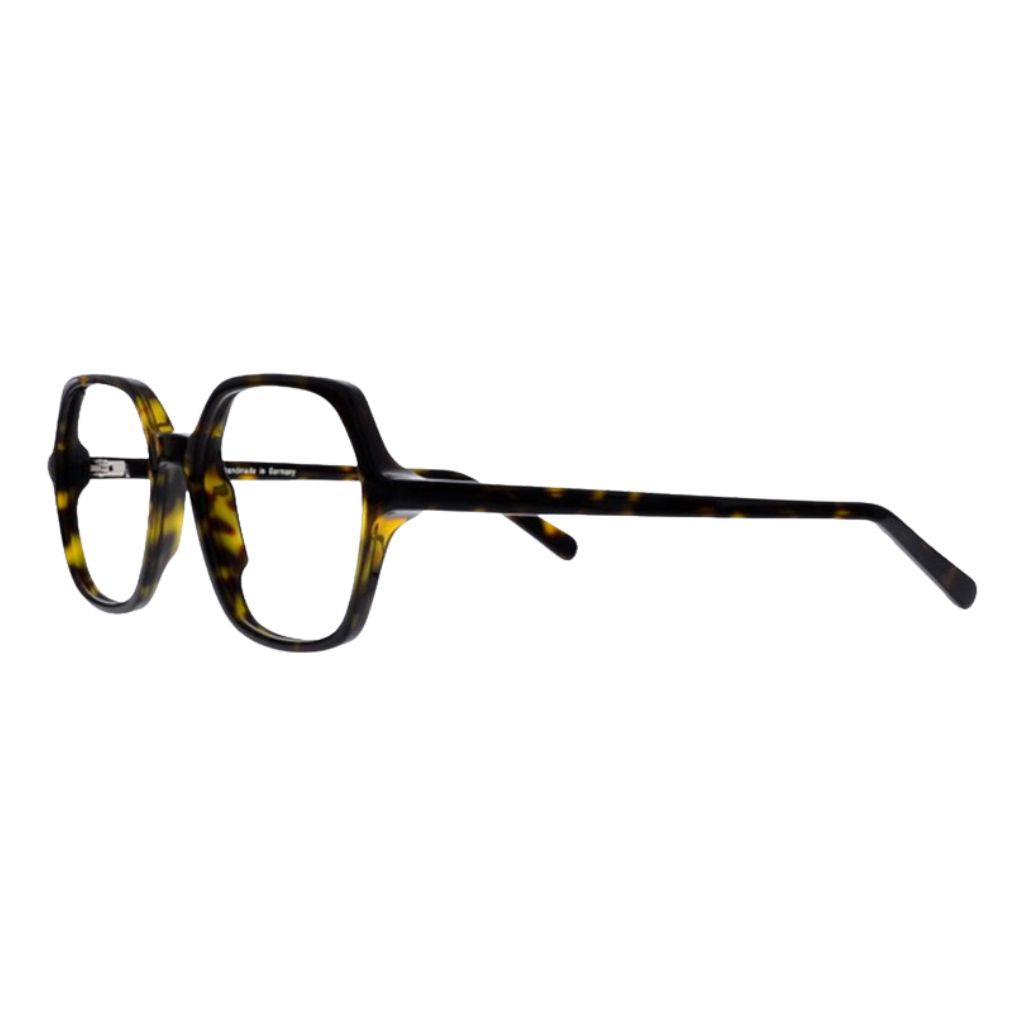 Colibris EDDA 09 dunkelbraun Havanna Brille Seitenansicht Acetatfassung schmale Gesichter Designerbrille München Optiker Optik Bartholomä Maxvorstadt