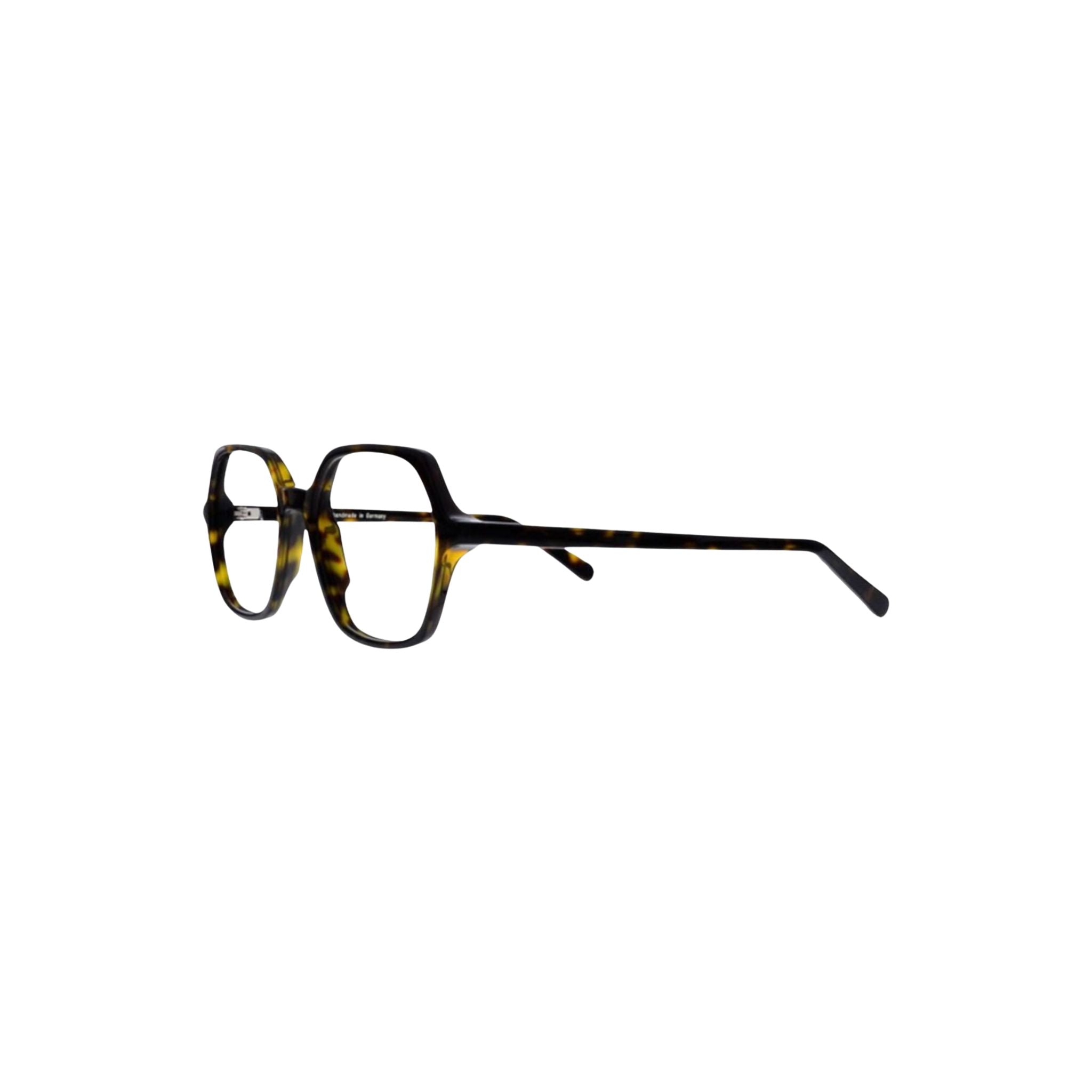 Colibris EDDA 09 dunkelbraun Havanna Brille Seitenansicht Acetatfassung schmale Gesichter Designerbrille München Optiker Optik Bartholomä Maxvorstadt