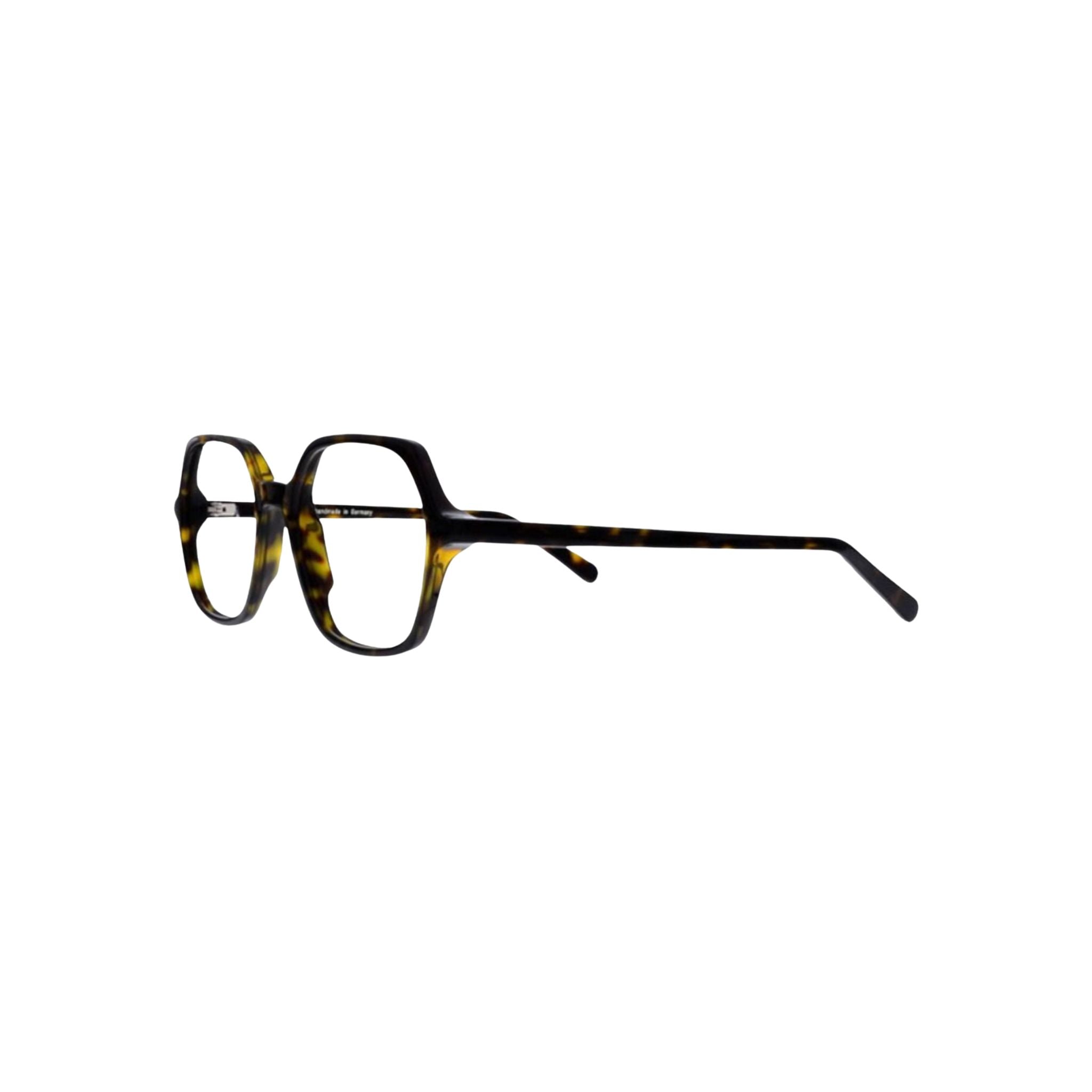Colibris EDDA 09 dunkelbraun Havanna Brille Seitenansicht Acetatfassung schmale Gesichter Designerbrille München Optiker Optik Bartholomä Maxvorstadt