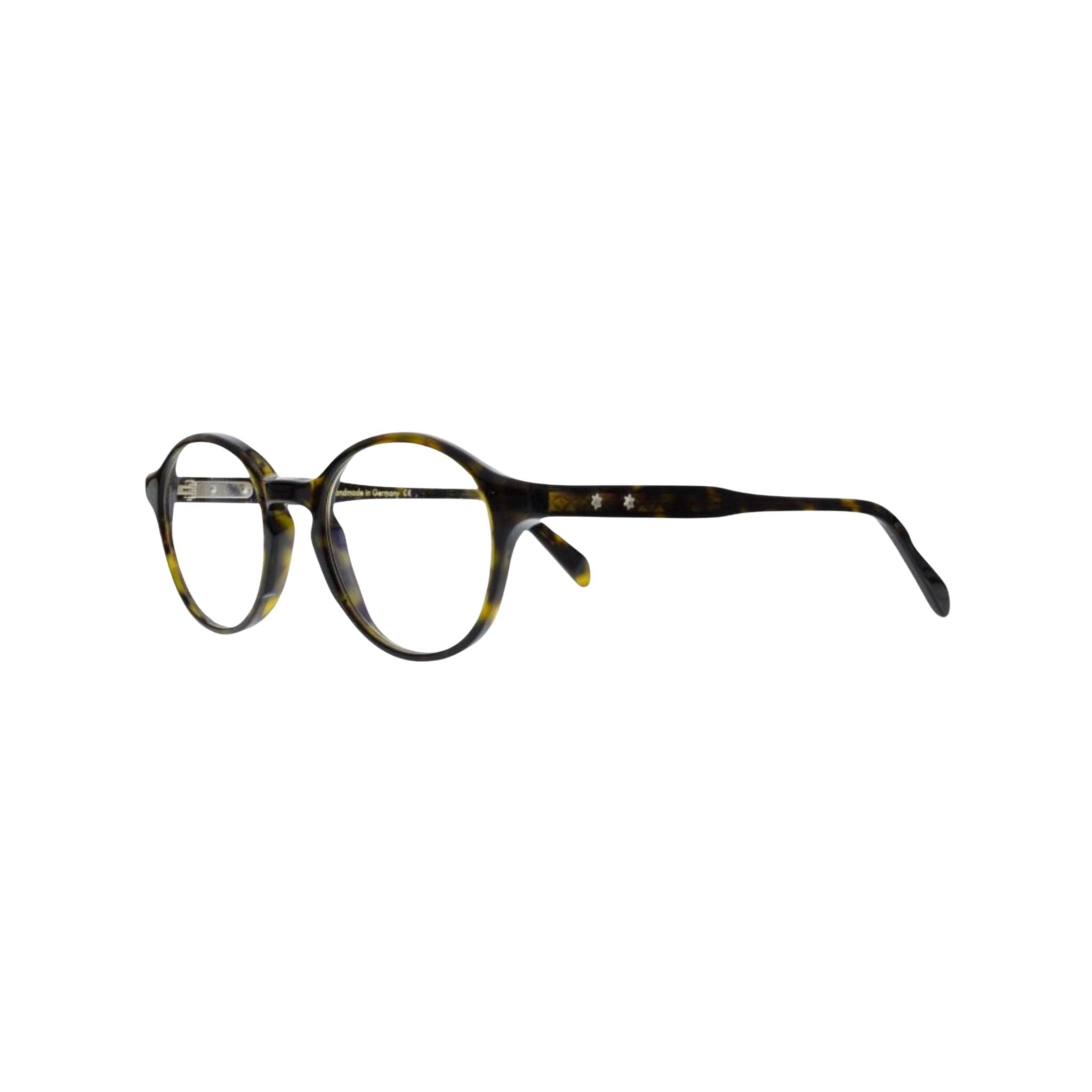 Colibris EMIL P 09 Havanna Brille Seitenansicht Acetat Pantoform kleine Gesichter Damenbrille München Optiker Optik Bartholomä Maxvorstadt