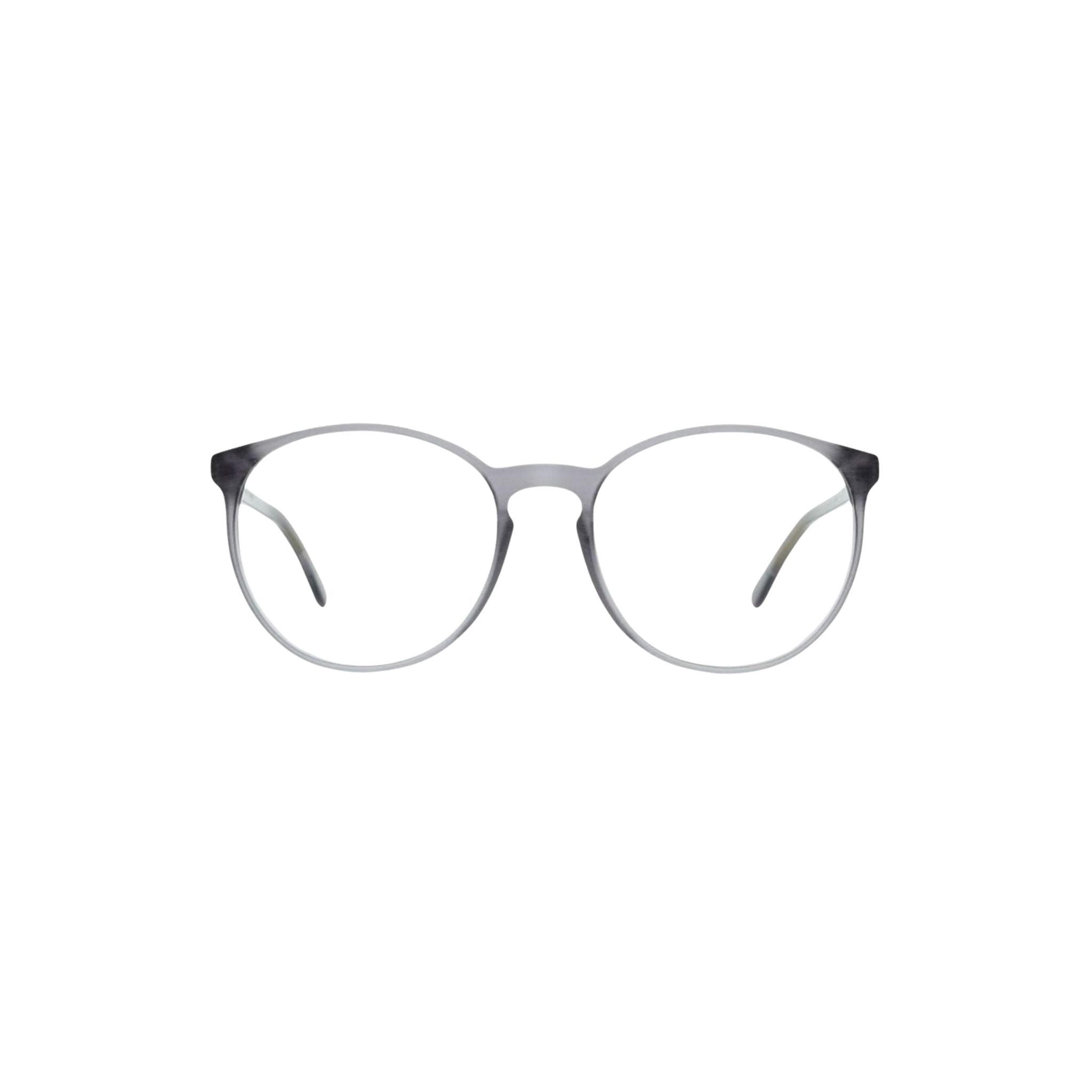Colibris JANA 102 grau transparent Brille Frontansicht Panto Damenbrille kleine Gesichter Designerbrille München Optiker Optik Bartholomä Maxvorstadt
