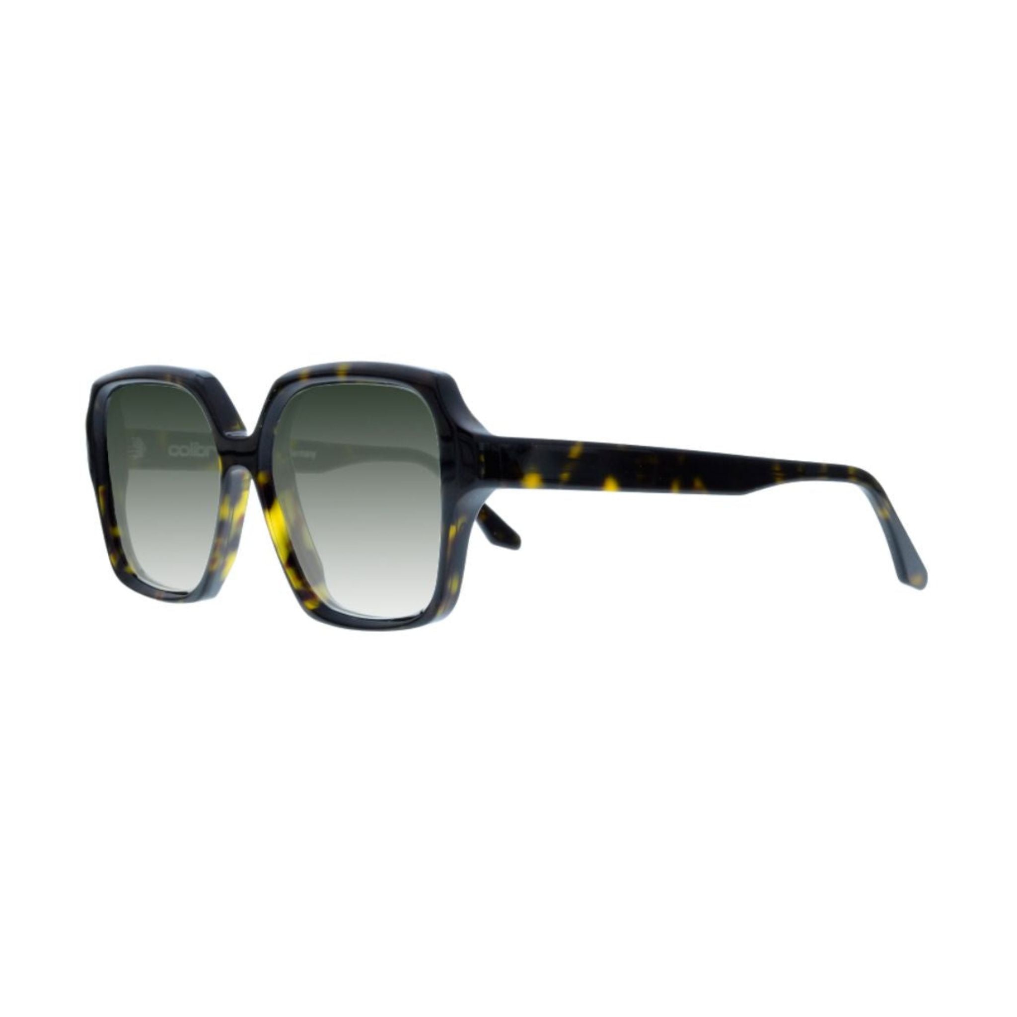 Colibris MALU 09 Havanna braun Sonnenbrille Seitenansicht Acetatfassung rechteckig kleine Gesichter München Optiker Optik Bartholomä Maxvorstadt