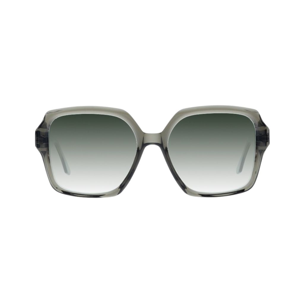 Colibris MALU 91 grau transparent Sonnenbrille Frontansicht kleine schmale Gesichter Designer Sonnenbrille München Optiker Optik Bartholomä Maxvorstadt