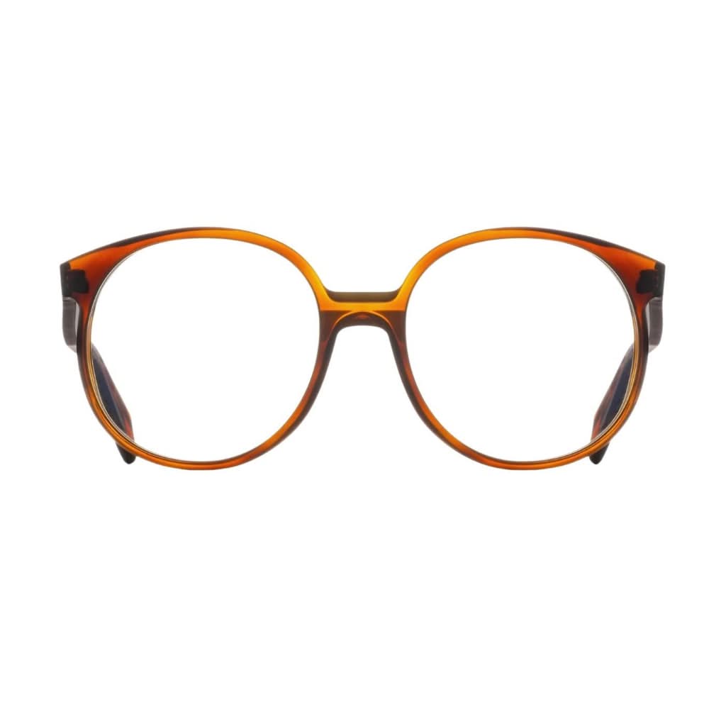 Cutler and Gross 1395 Round Opticals in 06 Honey Havanna – handgefertigte Vintage Brille mit hohem Steg bei Brillen Schneider München.