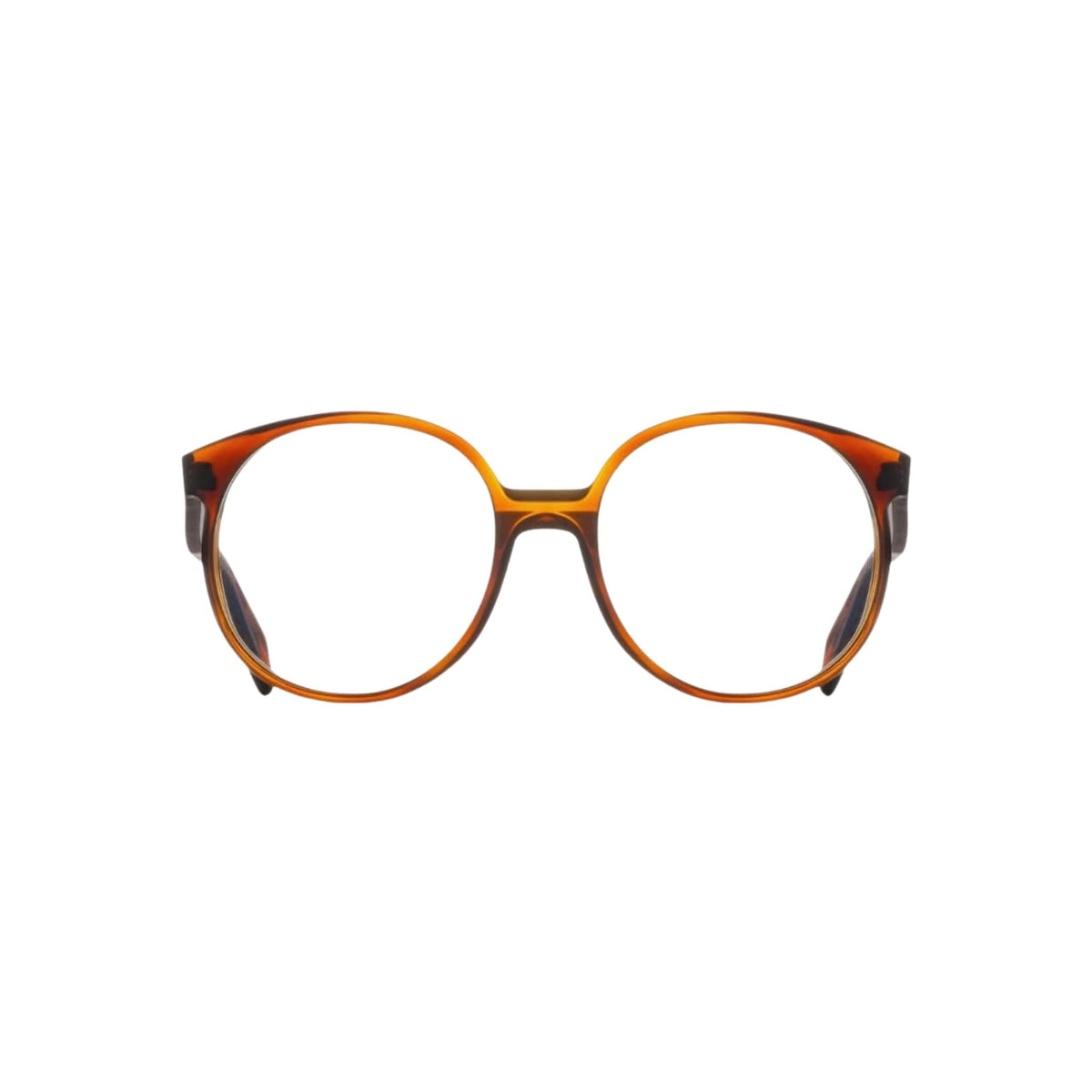 Cutler and Gross 1395 Round Opticals in 06 Honey Havanna – handgefertigte Vintage Brille mit hohem Steg bei Brillen Schneider München.