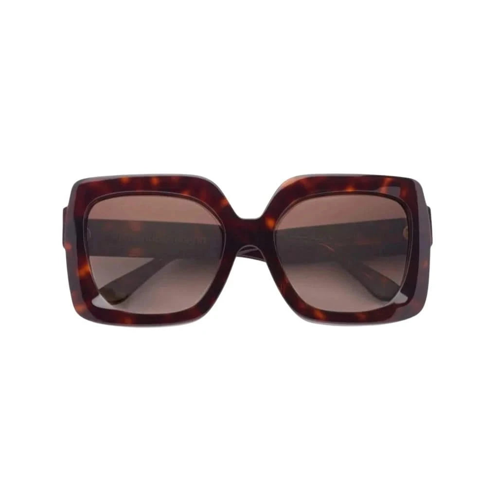 Elegante Emmanuelle Khanh Sonnenbrille Modell 5082 mit einem modernen Design. Diese Designerbrille ist jetzt bei Brillen Schneider, Ihrem Optiker in München, erhältlich.