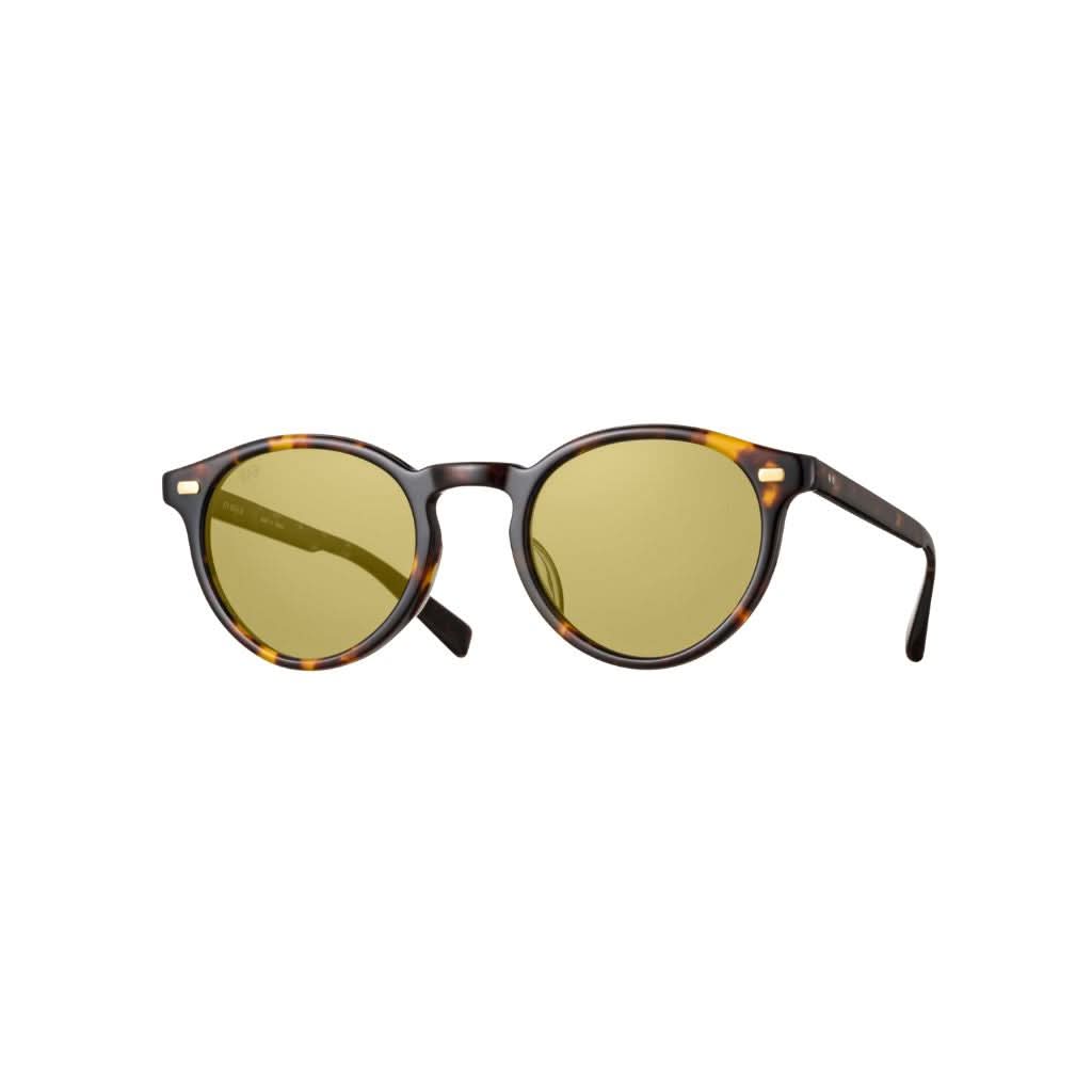 EYEVAN PUERTO SUN Sonnenbrille in brauner Schildpatt-Optik mit Panto-Form – hochwertiges Acetat, braune Gläser, erhältlich bei Brillen Schneider München