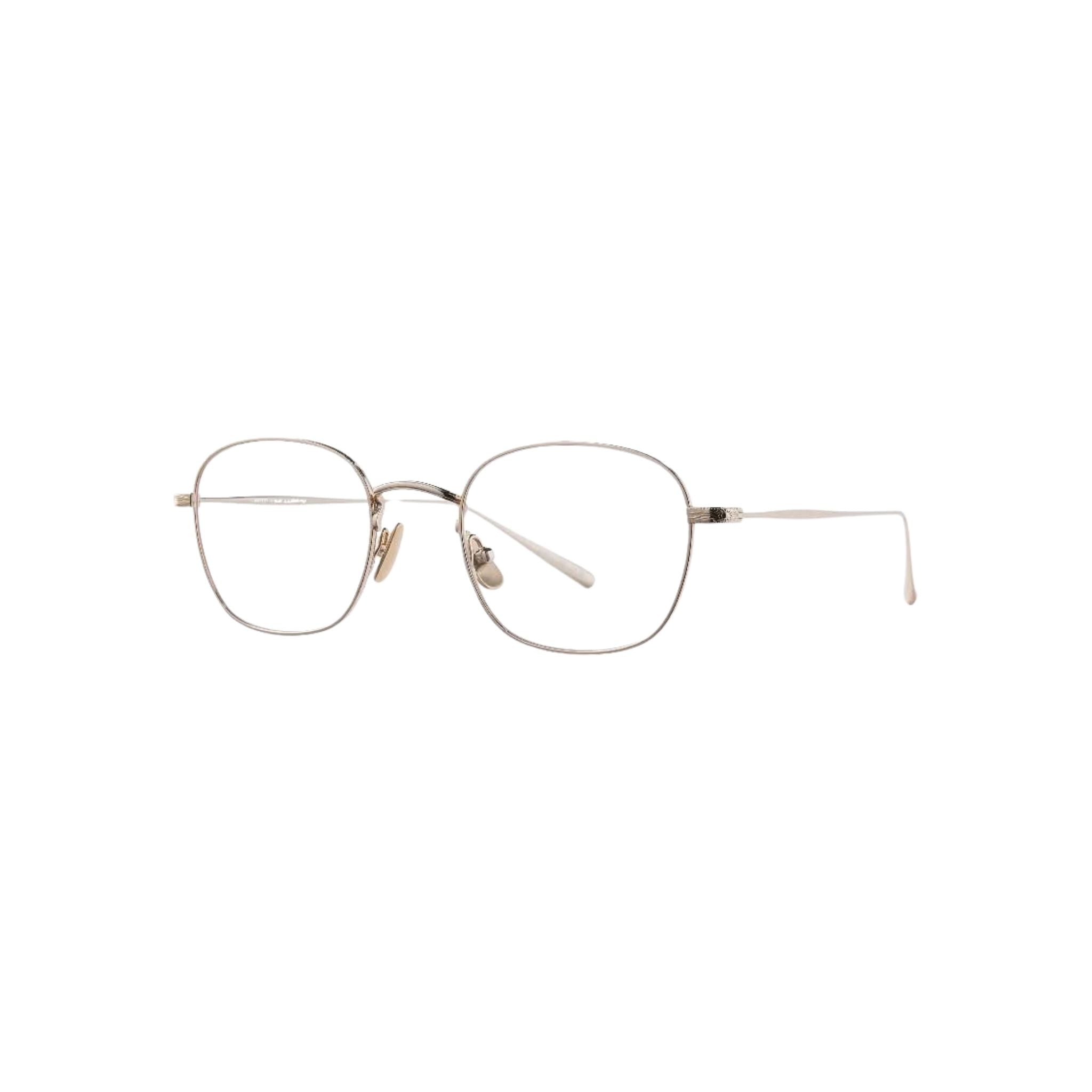 Exklusive leichte „Garrett Leight Cascade Gold“ Brille bei Optik Bartholomä in München – eine stilvolle und komfortable Wahl für anspruchsvolle Träger.