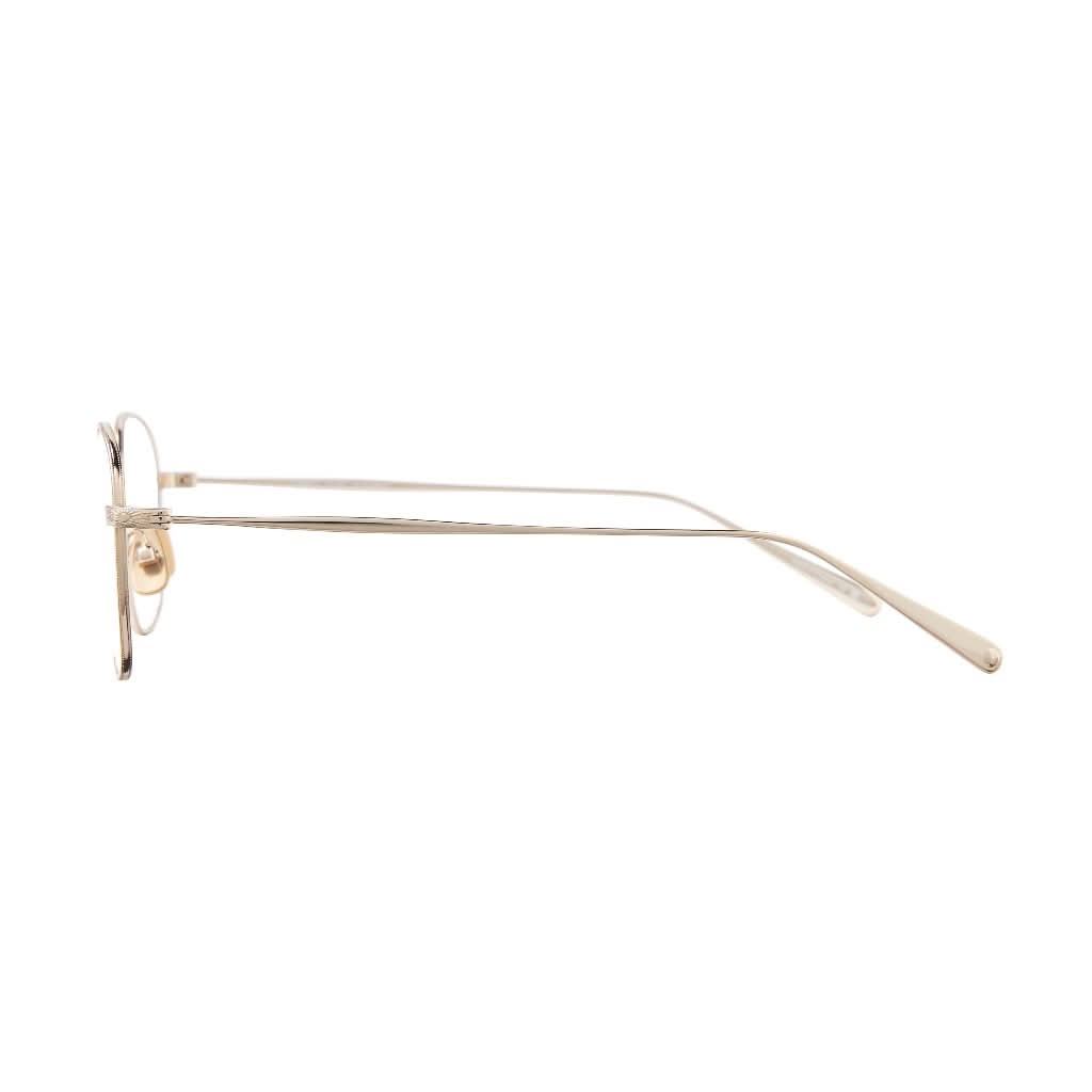 Die „Garrett Leight Cascade Gold“ Brille von Optik Bartholomä in München – extrem leicht und perfekt für den modernen, eleganten Look.