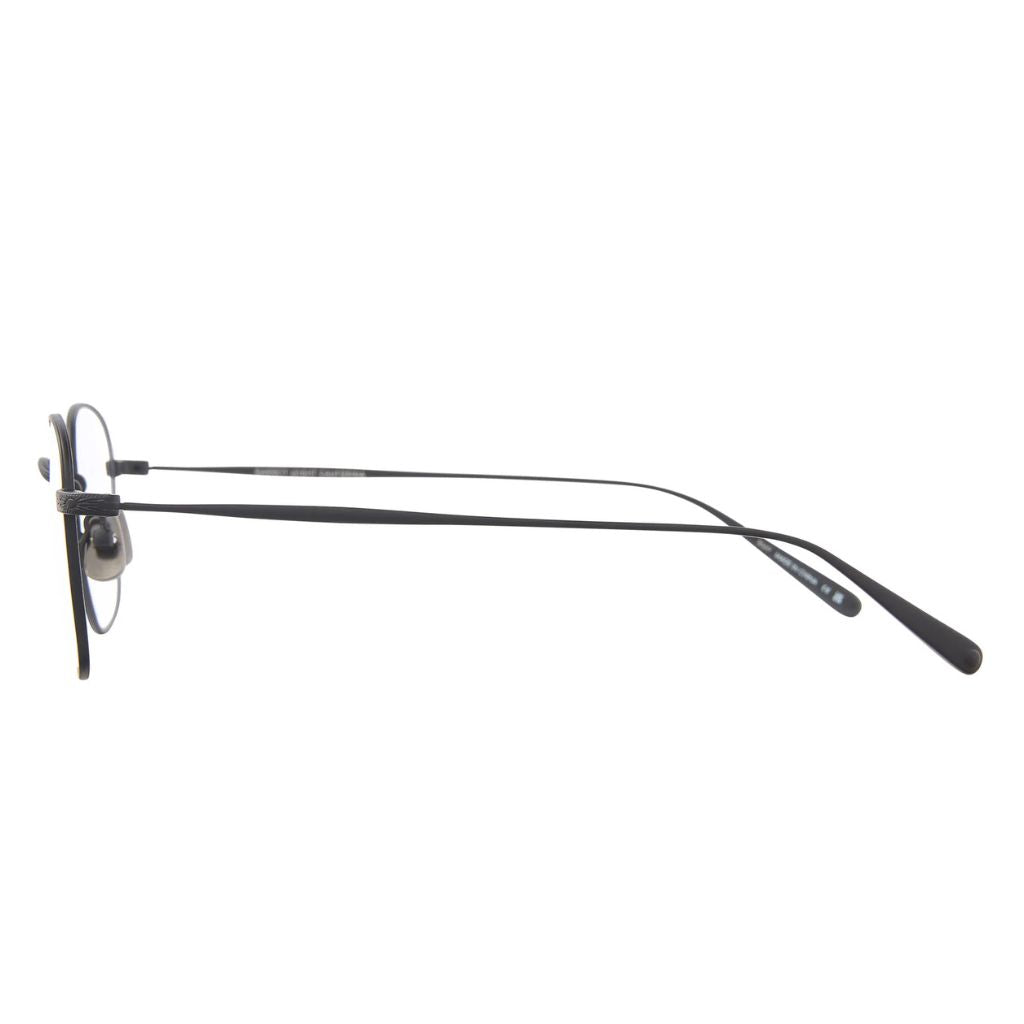Die „Garrett Leight Cascade Black“ Brille von Optik Bartholomä in München – extrem leicht, modern und ideal für den eleganten Look bei Ihrem Augenoptiker.“