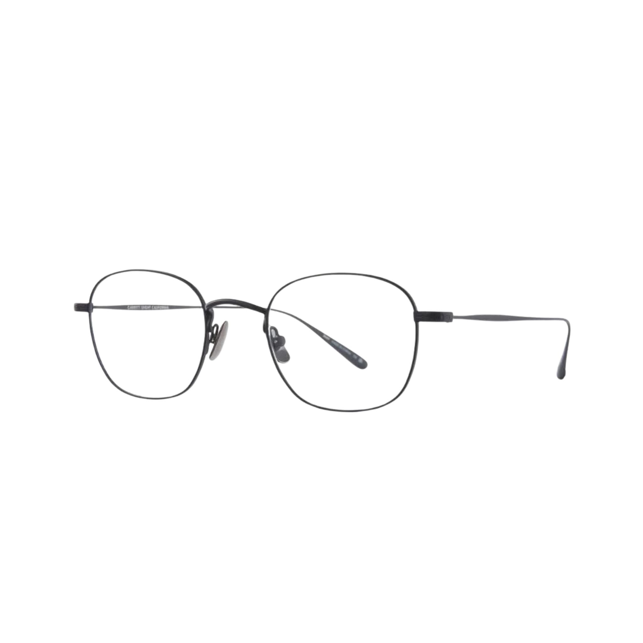 Exklusive „Garrett Leight Cascade Black“ Brille bei Optik Bartholomä in München – eine leichte, stilvolle Wahl für anspruchsvolle Träger bei Ihrem Augenoptiker.