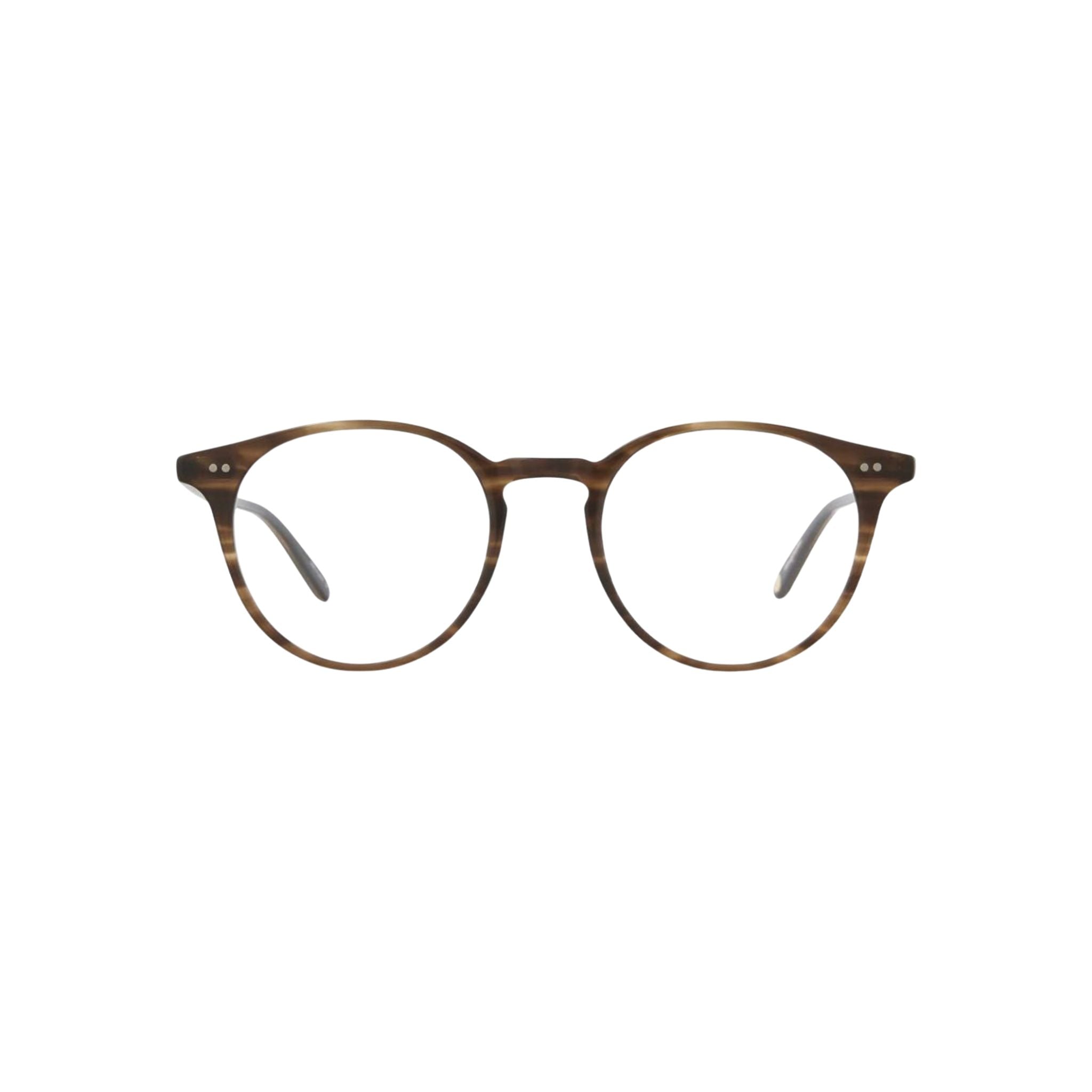 Garrett Leight CLUNE Brandy Tortoise Panto Brille Frontansicht Unisex Designerbrille München Optiker Optik Bartholomä