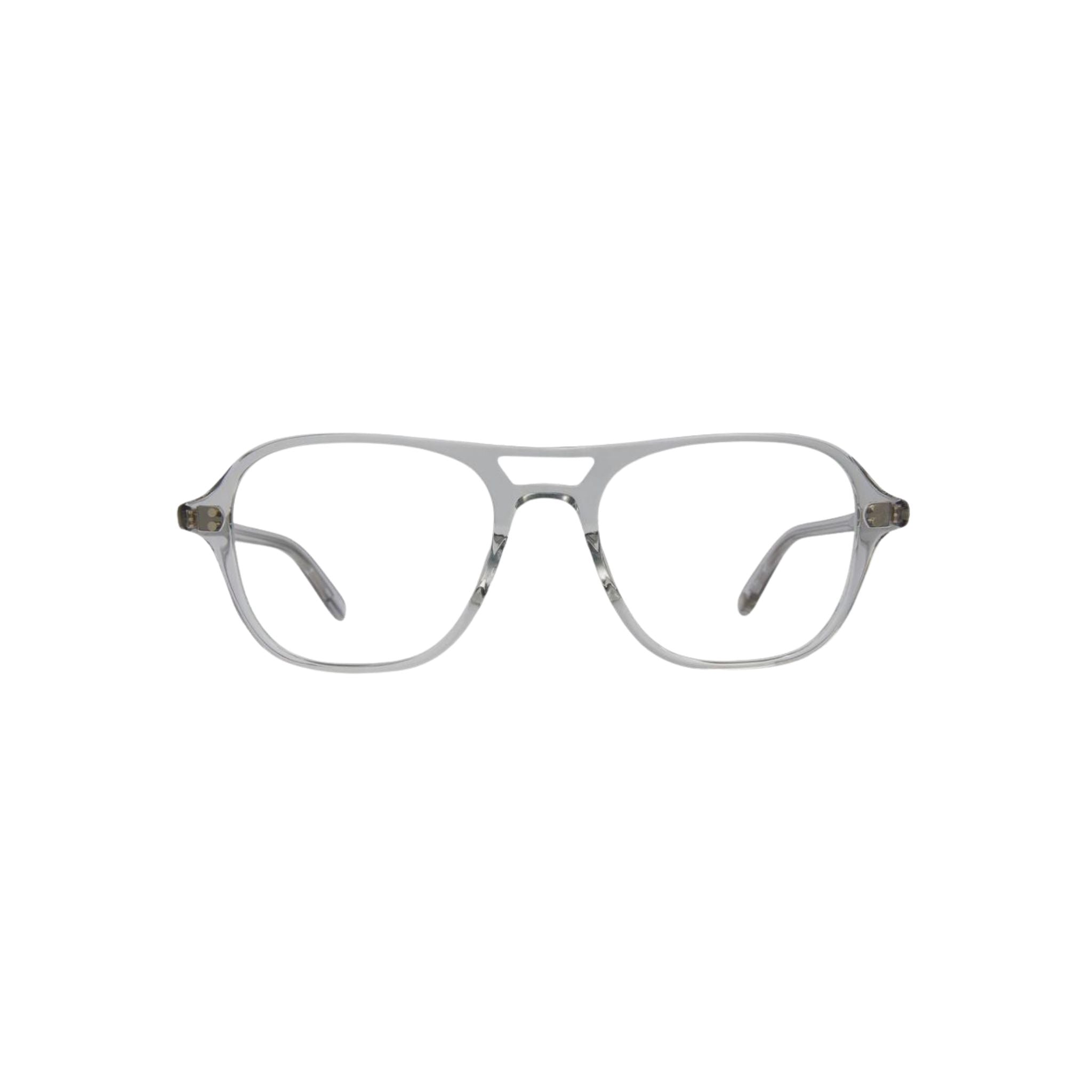Garrett Leight DOC Light Light Grey Brille Frontansicht Unisex grau transparent Designerbrille München Optiker Optik Bartholomä