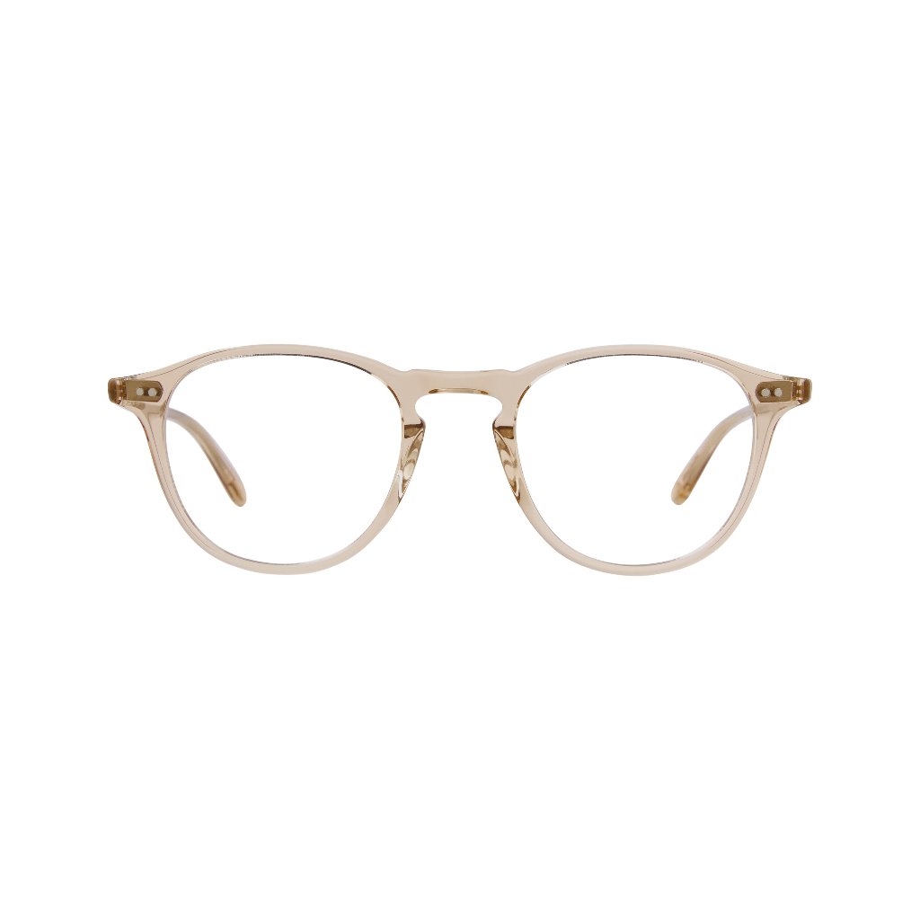 Frontansicht der Garrett Leight Brille, Modell Hampton X in Brew, entdeckt bei Optik Bartholomä.