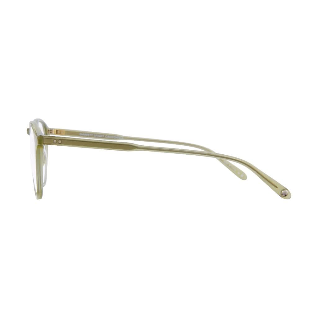 Seitenansicht der Garrett Leight Hampton Brille in Sea Glass, zu finden bei Optik Bartholomä München