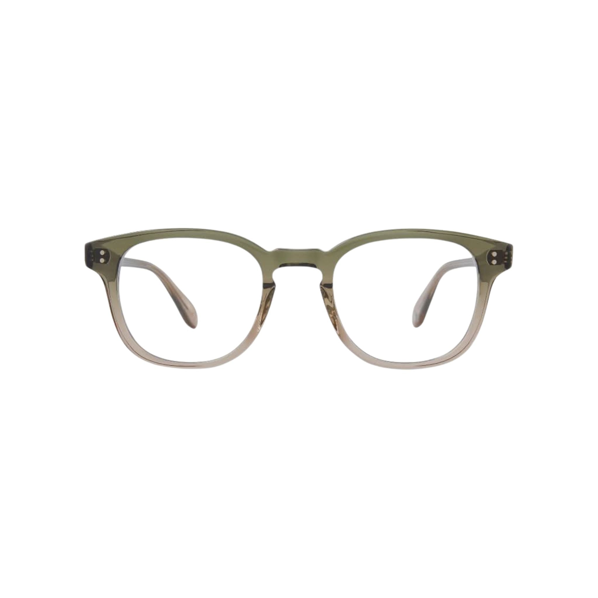 Garrett Leight Brille Langley Cyprus Fade, erhältlich bei Optik Bartholomä.