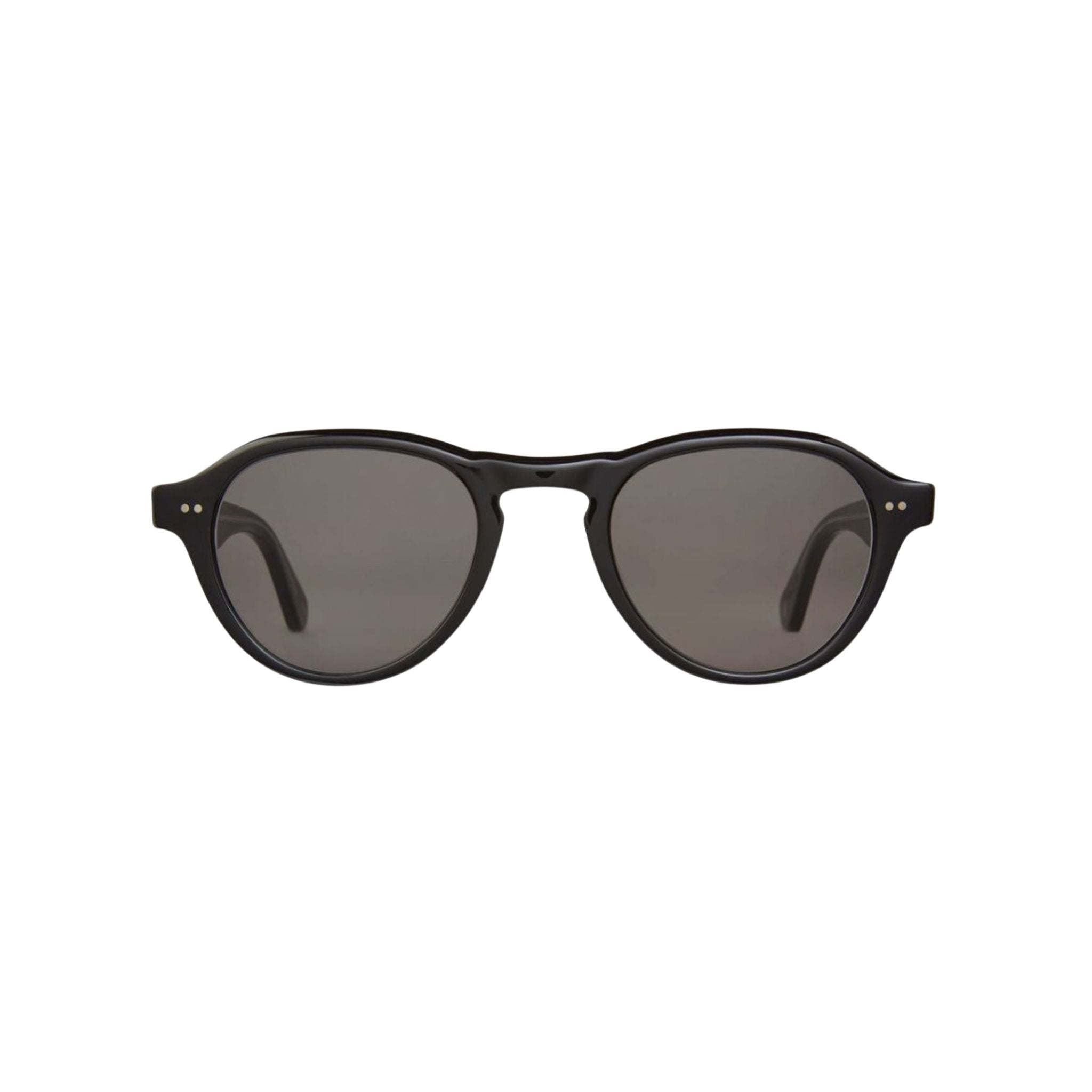 Garrett Leight McNally Sun Black Sonnenbrille Frontansicht Aviator Unisex schwarz dunkle Gläser Designer München Optiker Optik Bartholomä