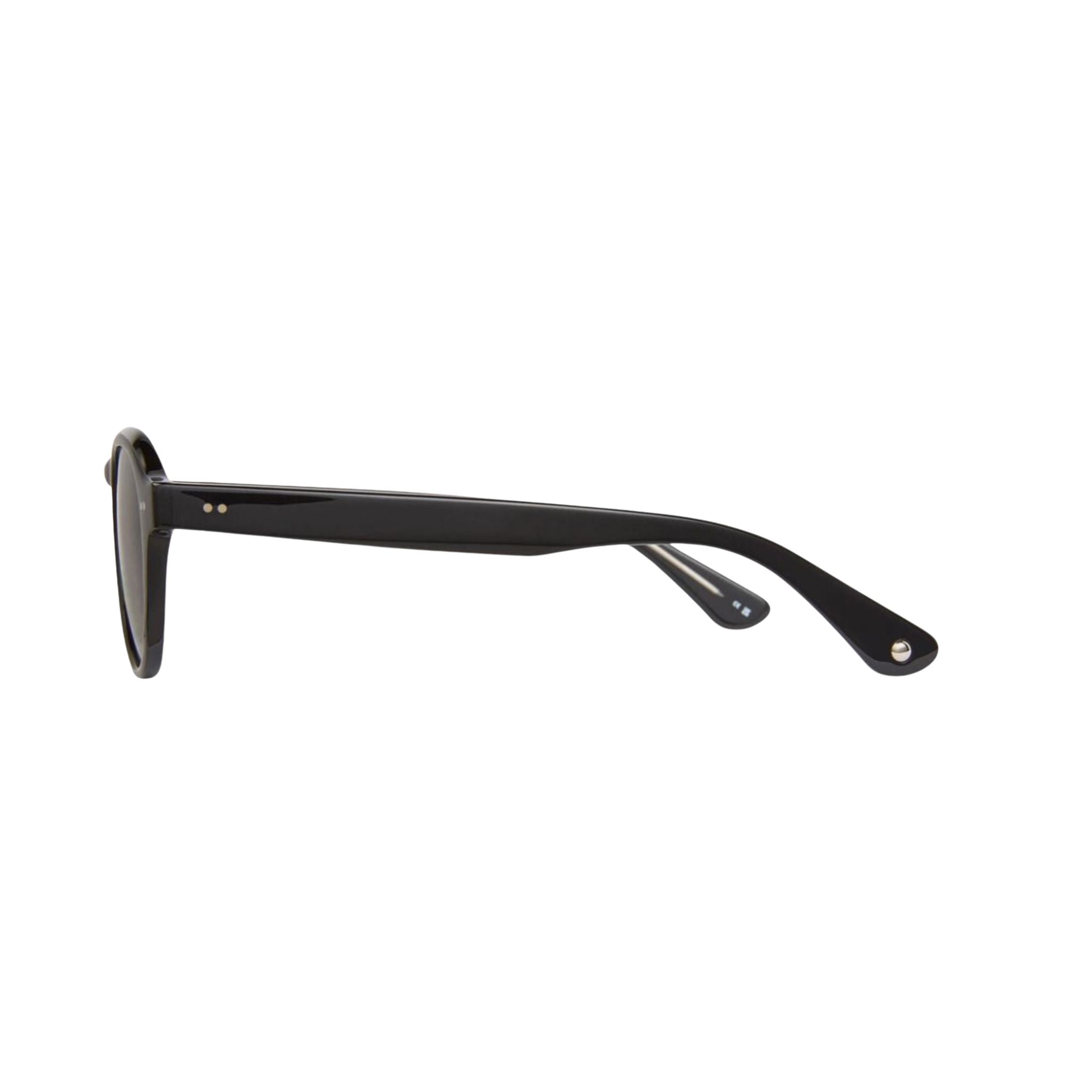 Garrett Leight McNally Sun Black Sonnenbrille Seitenansicht Acetat Aviatorform Unisex schwarz Designer München Optiker Optik Bartholomä