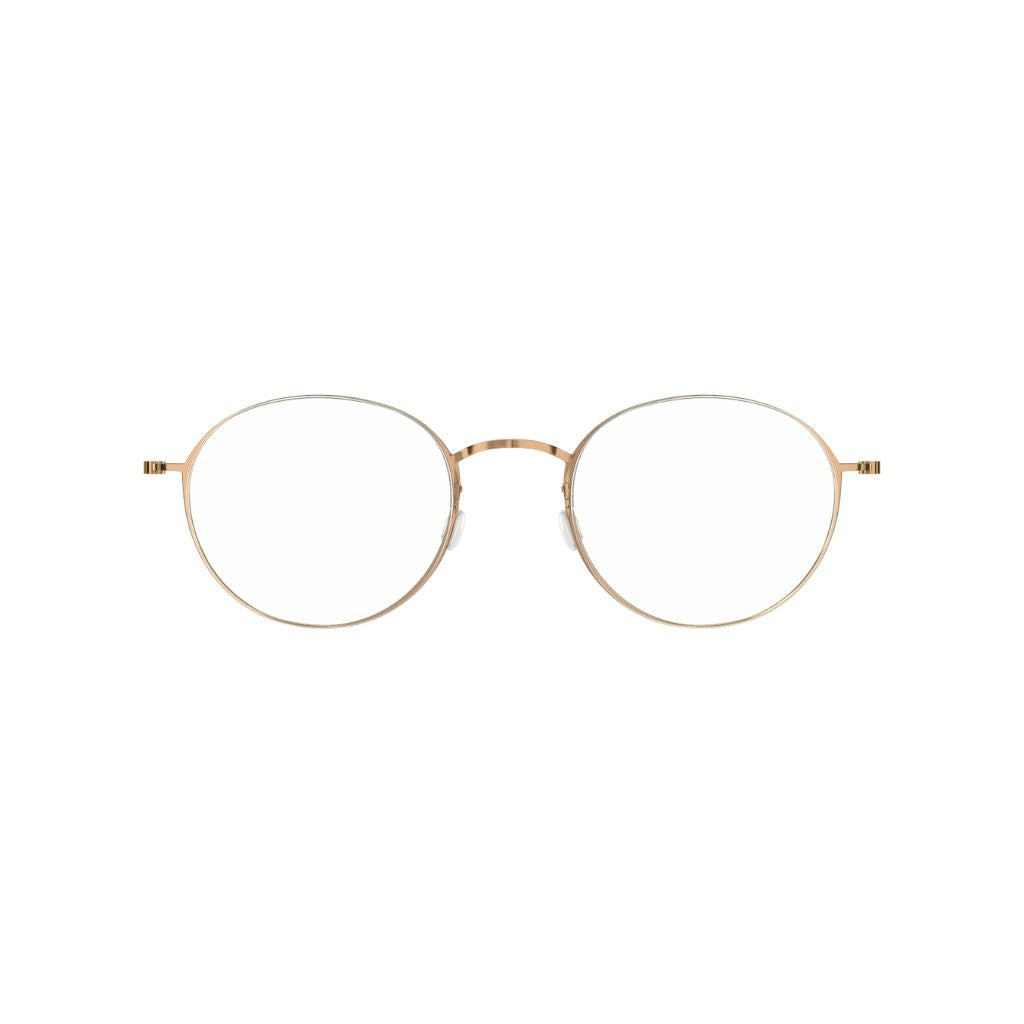 Frontansicht der Brille 5504 P60 von Lindberg, modernes und elegantes Design aus Titan, mit klaren, zeitlosen Linien. Erhältlich bei Brillen Schneider in München.