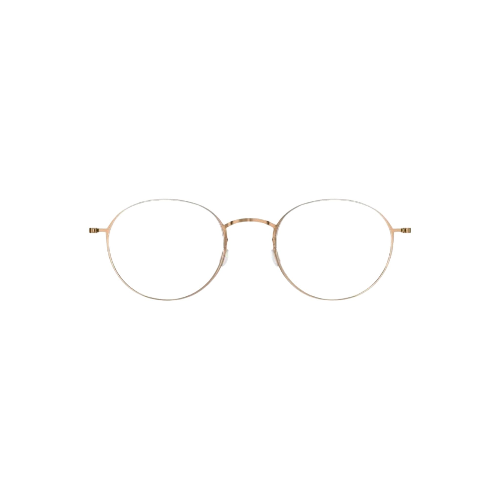 Frontansicht der Brille 5504 P60 von Lindberg, modernes und elegantes Design aus Titan, mit klaren, zeitlosen Linien. Erhältlich bei Brillen Schneider in München.