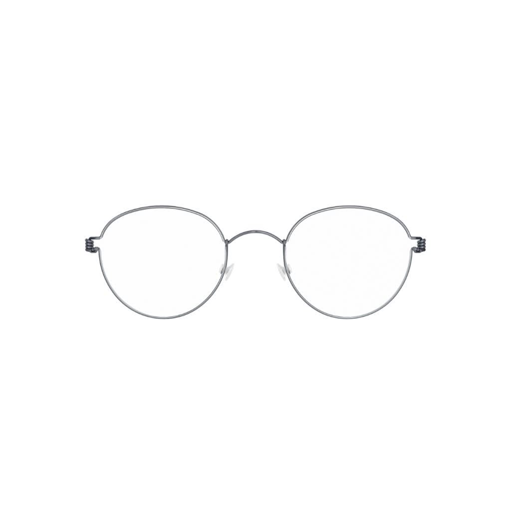 Frontansicht der Brille BO U16 von Lindberg, elegant und minimalistisch gestaltet, aus hochwertigem Titan für optimalen Tragekomfort. Erhältlich bei Brillen Schneider in München.