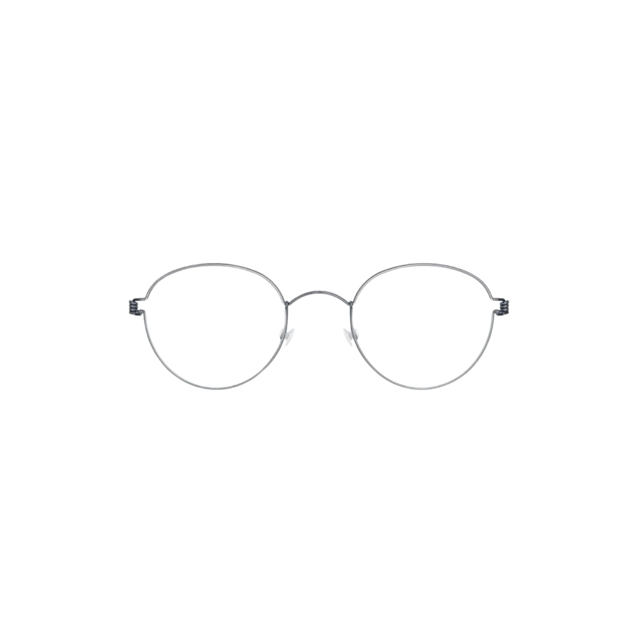 Frontansicht der Brille BO U16 von Lindberg, elegant und minimalistisch gestaltet, aus hochwertigem Titan für optimalen Tragekomfort. Erhältlich bei Brillen Schneider in München.