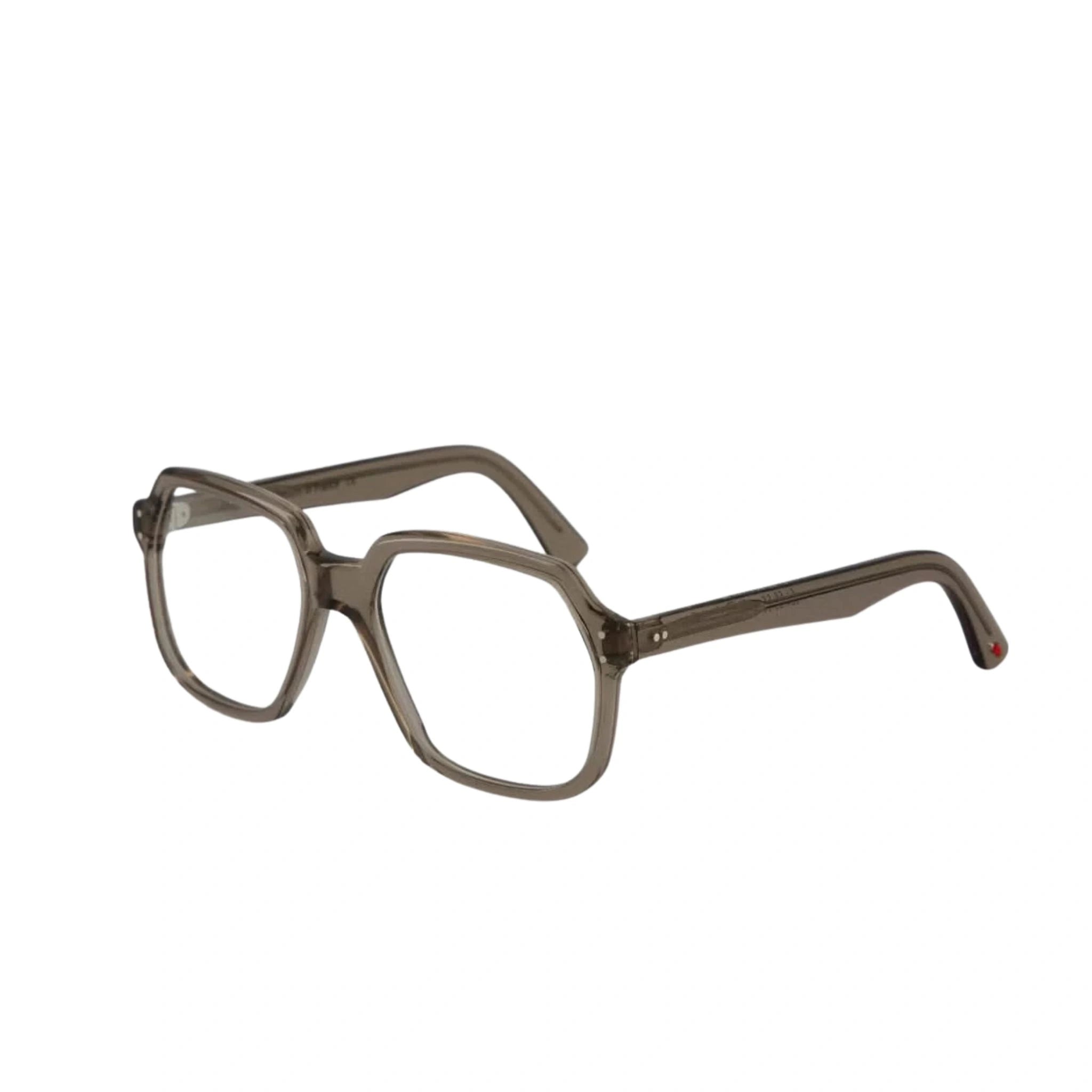 Lunettes Alf 24.23 Taupe – elegante taupefarbene Brille mit modernem Design, erhältlich bei Brillen Schneider München. Ihr Augenoptiker für hochwertige Marken und besten Service.