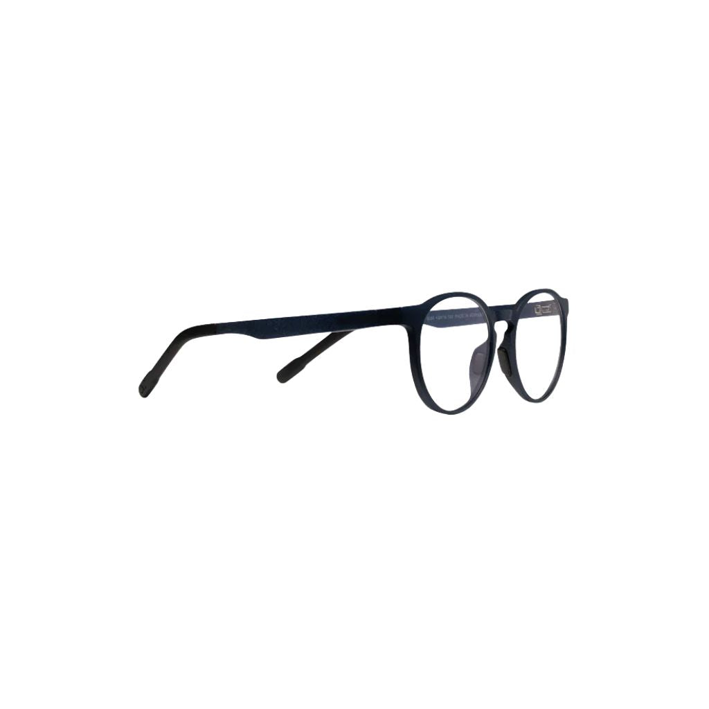 MANTI MANTI SUSE Kinderbrille in Dusty Blue mit blauer Panto-Fassung aus nachhaltigem Bio-Kunststoff für Kinder – Brillen Schneider München