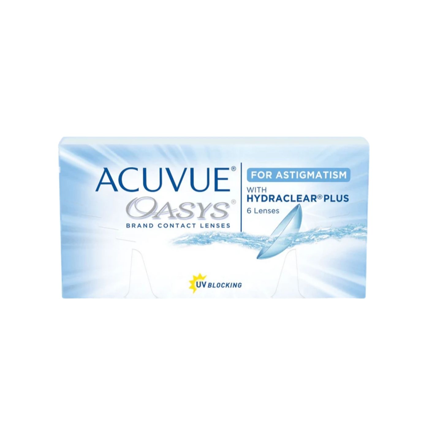 Acuvue Oasys Monatslinsen für Astigmatismus von Johnson & Johnson – torische Kontaktlinsen bei Brillen Schneider in München erhältlich.