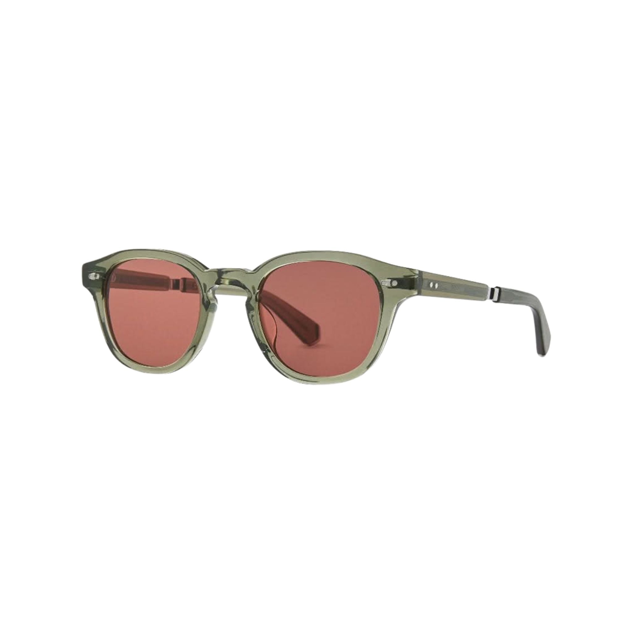 Seitenansicht der Sonnenbrille James S von Mr. Leight aus langlebigen Acetat bei Brillen Schneider in München