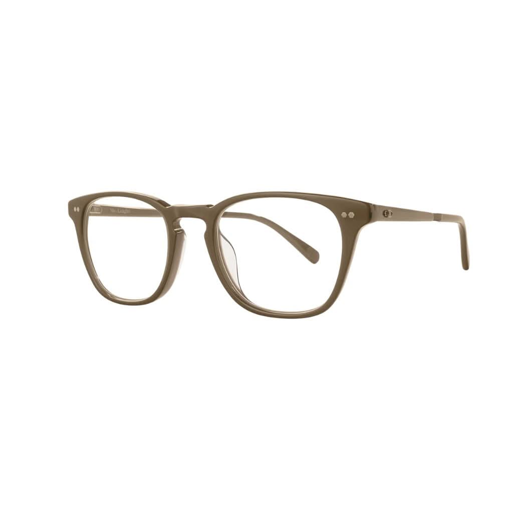 Seitenansicht der Mr. Leight Kanaloa C Citrine – Antique Gold mit präzise gearbeiteten Bügeln und stilvollem Acetatrahmen – exklusives Design bei Brillen Schneider München
