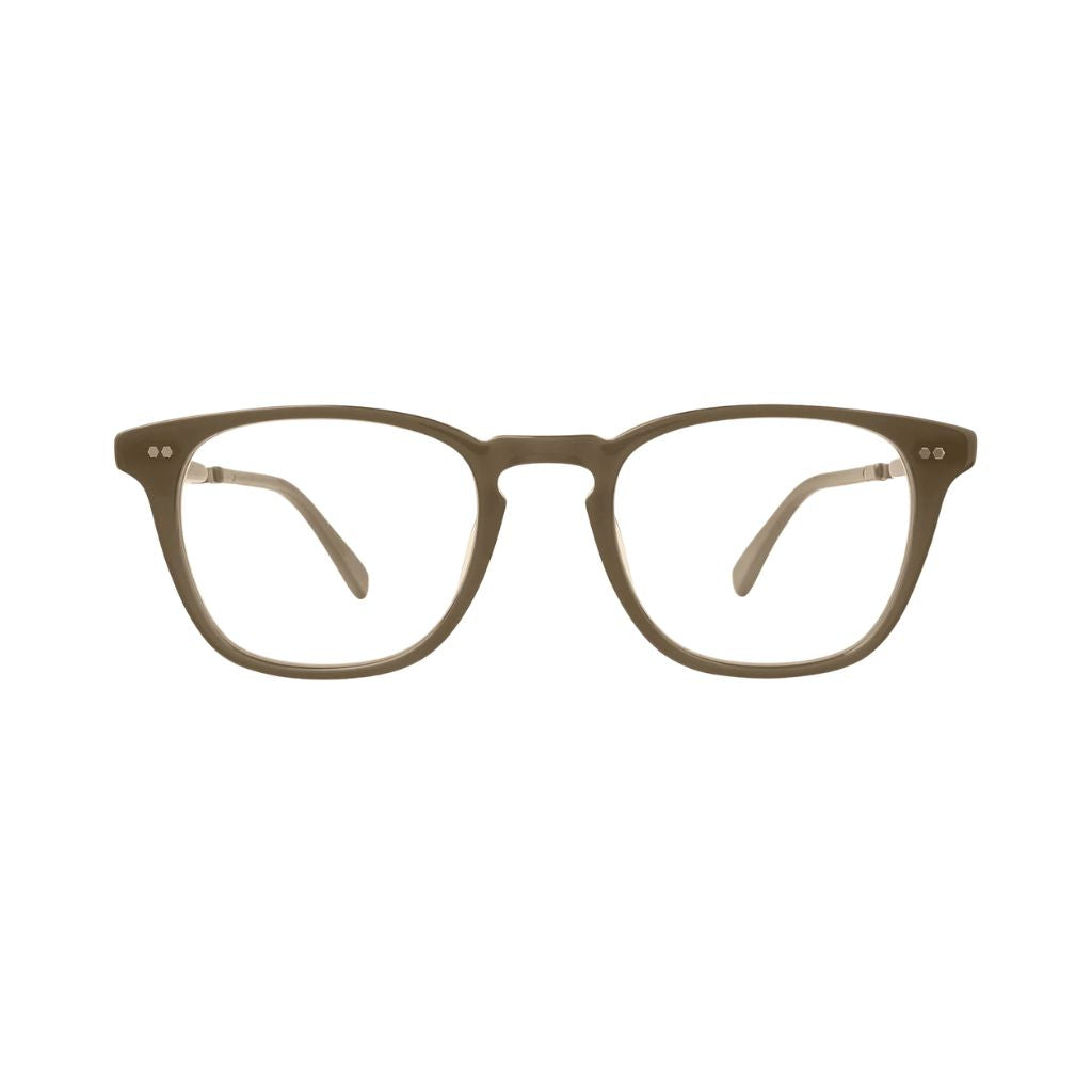 Frontansicht der Mr. Leight Kanaloa C Citrine in Antique Gold aus nachhaltigen Acetat – luxuriöses Design bei Brillen Schneider in München