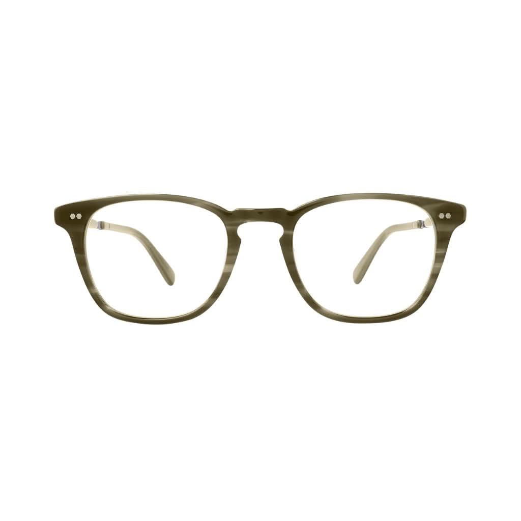 Frontansicht der Mr. Leight Brille Kanaloa C in Kelp Pewter mit eleganten Metallbügeln und grauen Gläsern – stilvolle Luxus-Sonnenbrille bei Brillen Schneider in München