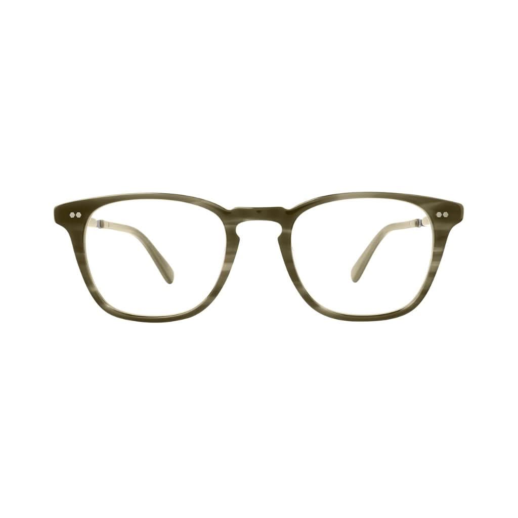 Frontansicht der Mr. Leight Brille Kanaloa C in Kelp Pewter mit eleganten Metallbügeln und grauen Gläsern – stilvolle Luxus-Sonnenbrille bei Brillen Schneider in München