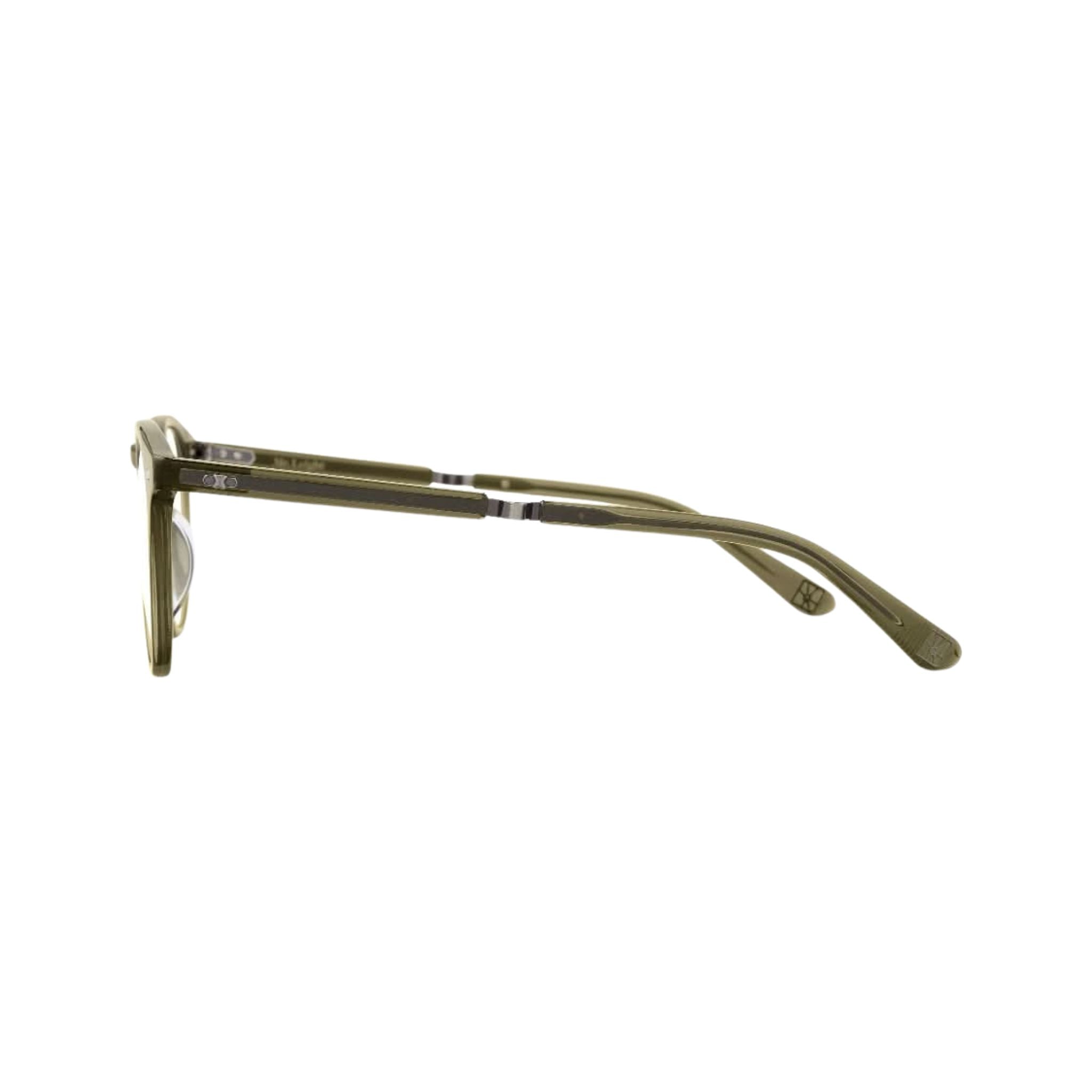 Detailansicht der Brille von Mr. Leight Luckman C Limu-Pewter Sehbrille aus Acetat – feine Akzente und luxuriöse Farbgebung für ein elegantes Tragegefühl bei Brillen Schneider