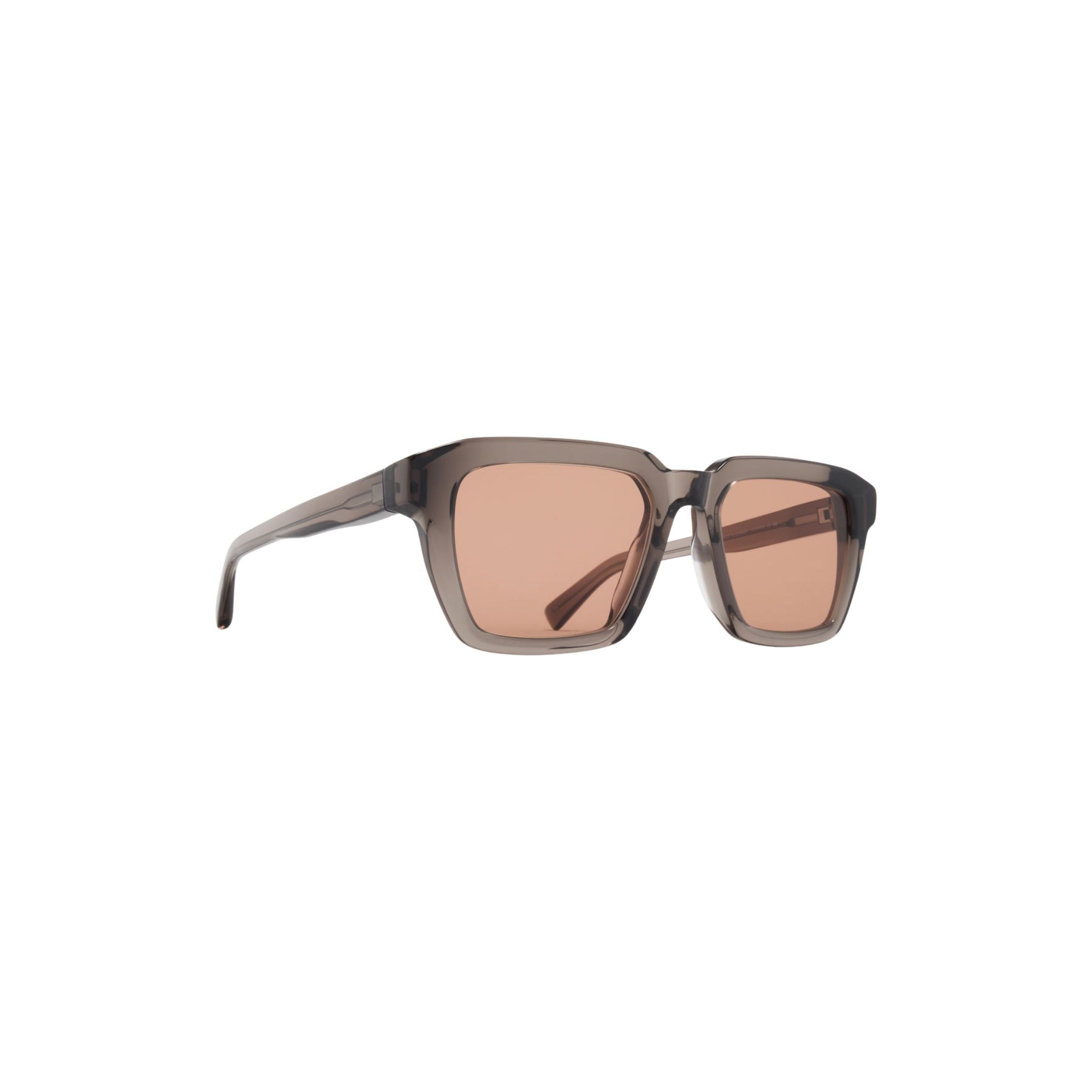 MYKITA SOMA C159 Sonnenbrille Seitenansicht Clear Ash transparent Grau Acetat Cedar Brown Gläser Designerbrille München Optiker Optik Bartholomä