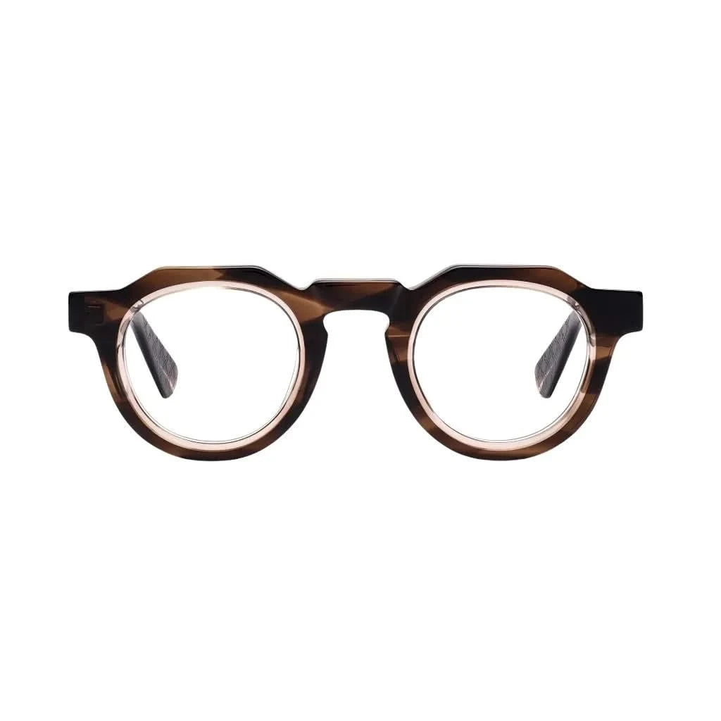 Die Nirvan Javan Marrakech 05:04 Brille, inspiriert von der arabischen Kunst, handgefertigt aus hochwertigem Acetat, erhältlich bei Brillen Schneider in München, Ihrem Optiker für exklusive Designerbrillen und individuelle Beratung.