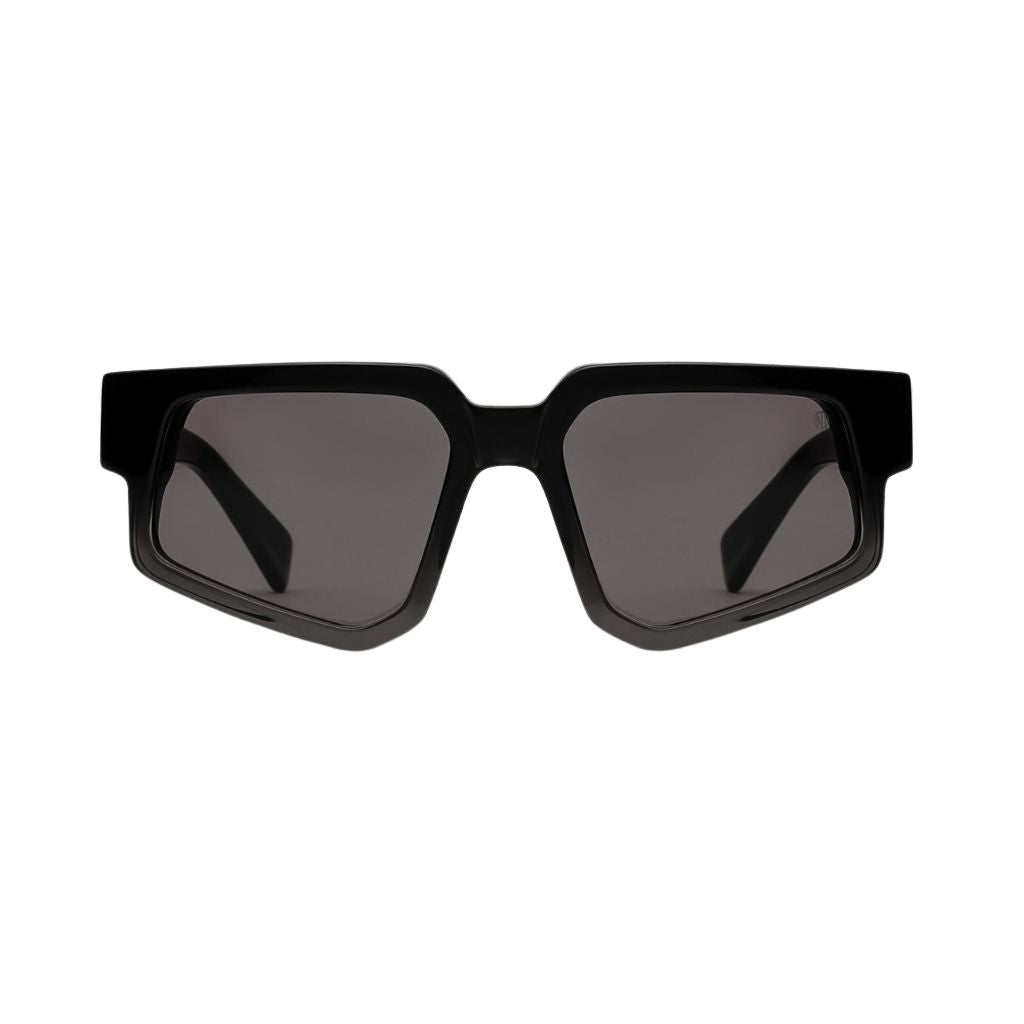 Fronansicht Sonnenbrille Nirvan Javan Shades of Toronto 10:02:01 - elegant und futuristisch zugleich - jetzt bei Brillen Schneider in München entdecken.