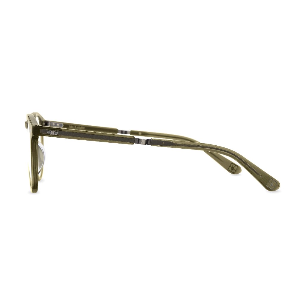 Detailansicht der Brille von Mr. Leight Luckman C Limu-Pewter Sehbrille aus Acetat – feine Akzente und luxuriöse Farbgebung für ein elegantes Tragegefühl bei Brillen Schneider