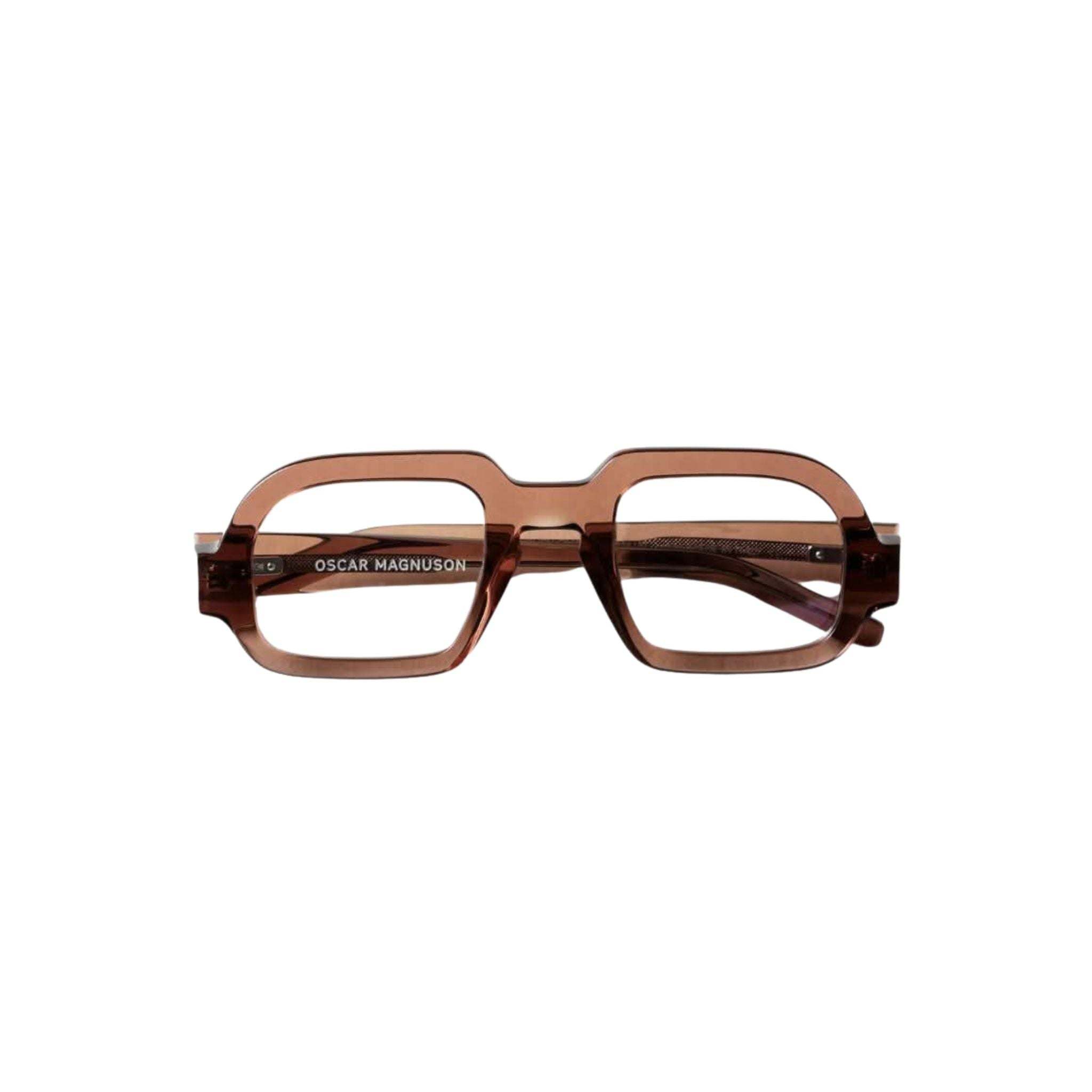 Oscar Magnuson Brille RUDY Front – Handgefertigt aus Bio-Acetat bei Brillen Schneider München