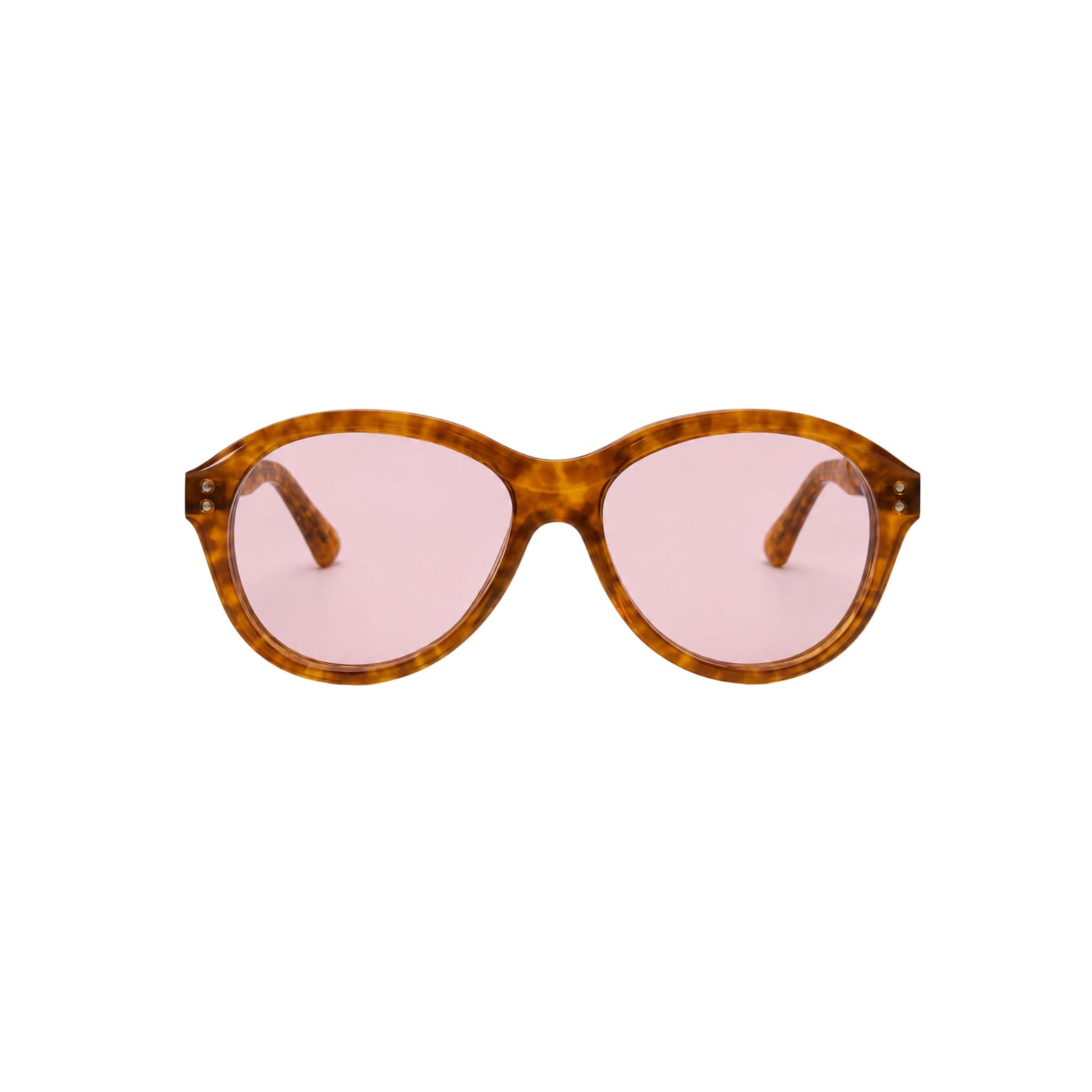 Pagani Eyewear P06 Designerbrille Frontansicht Havanna Acetat rosé Gläser Brillen Schneider München