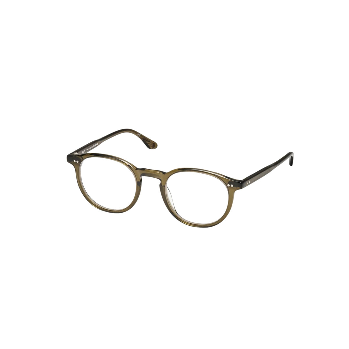Peter and May GEORGES LT25 Saguaro grüne Acetatbrille Seitenansicht Pantos Optik Bartholomä München