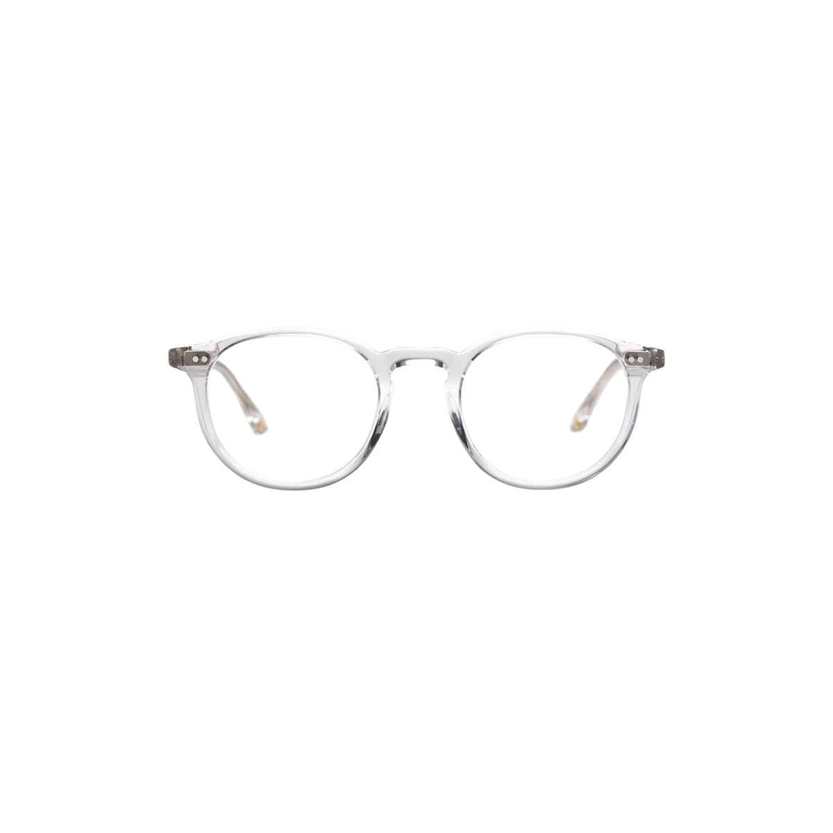 Peter and May GEORGES LT25 Crystal Brille Frontansicht Pantos transparentes Acetat Optik Bartholomä München