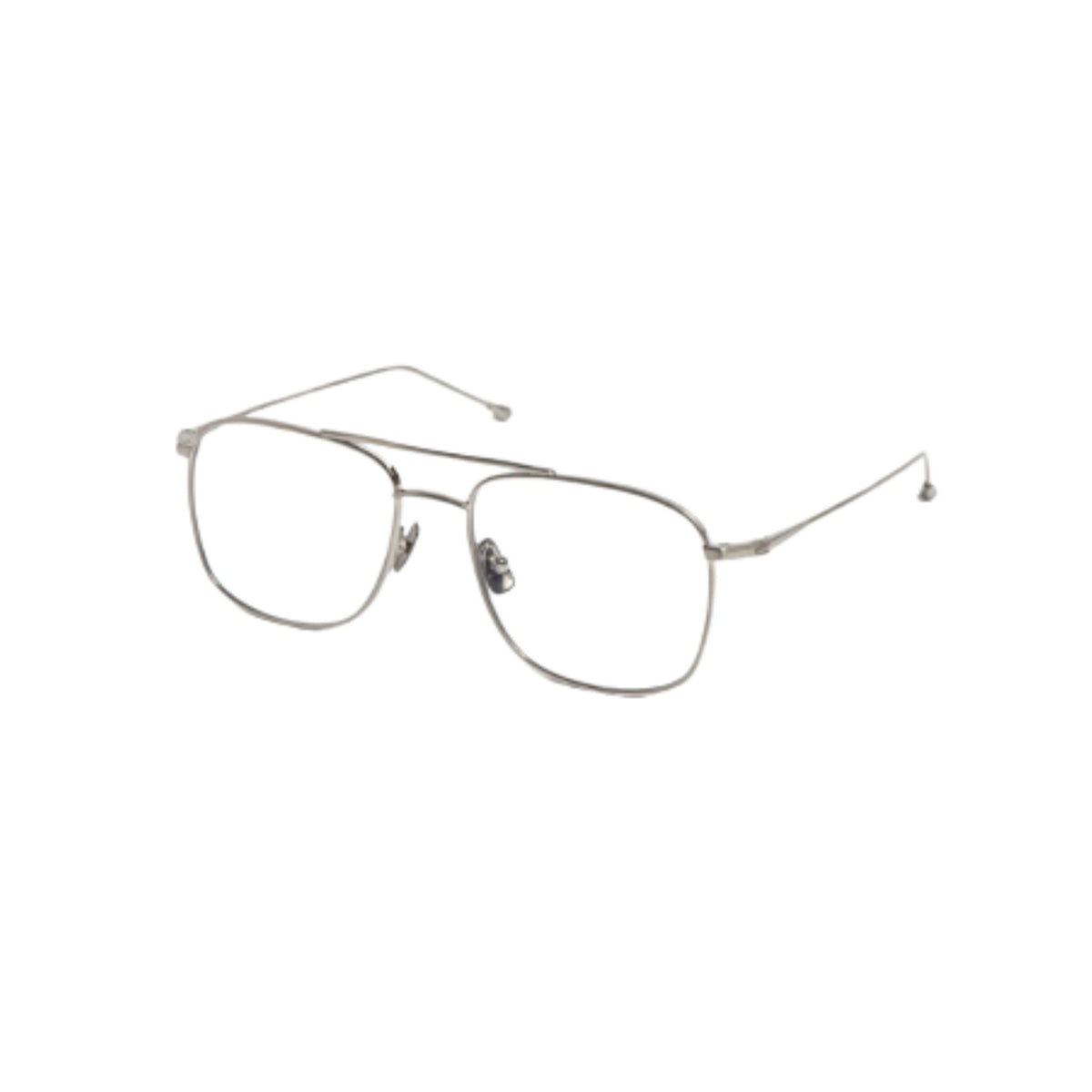 Peter and May MICHEL MICHEL TT8 Brushed Silver filigrane Titan Aviator Brille Seitenansicht Optik Bartholomä München