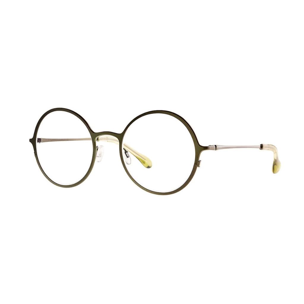 Die Designerbrille MERCURY 508 mit leichter Titanfassung im Oversized-Look von THEO EYEWEAR, abgebildet vor einem neutralen Hintergrund – erhältlich bei BRILLEN SCHNEIDER in München.