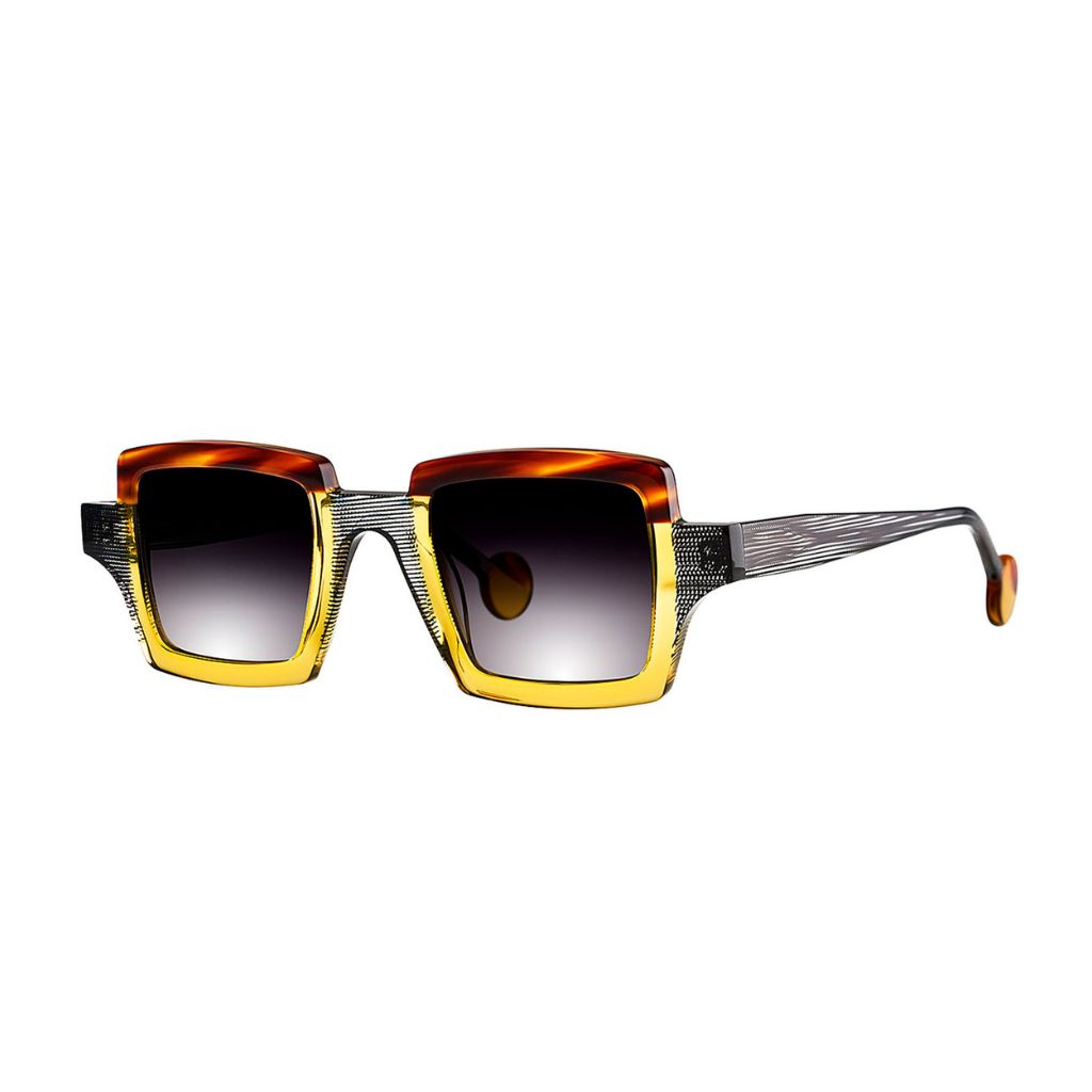 Theo Orphisme 3 Sonnenbrille – Geometrisches Design in hochwertiger Verarbeitung, präsentiert von Brillen Schneider in München.